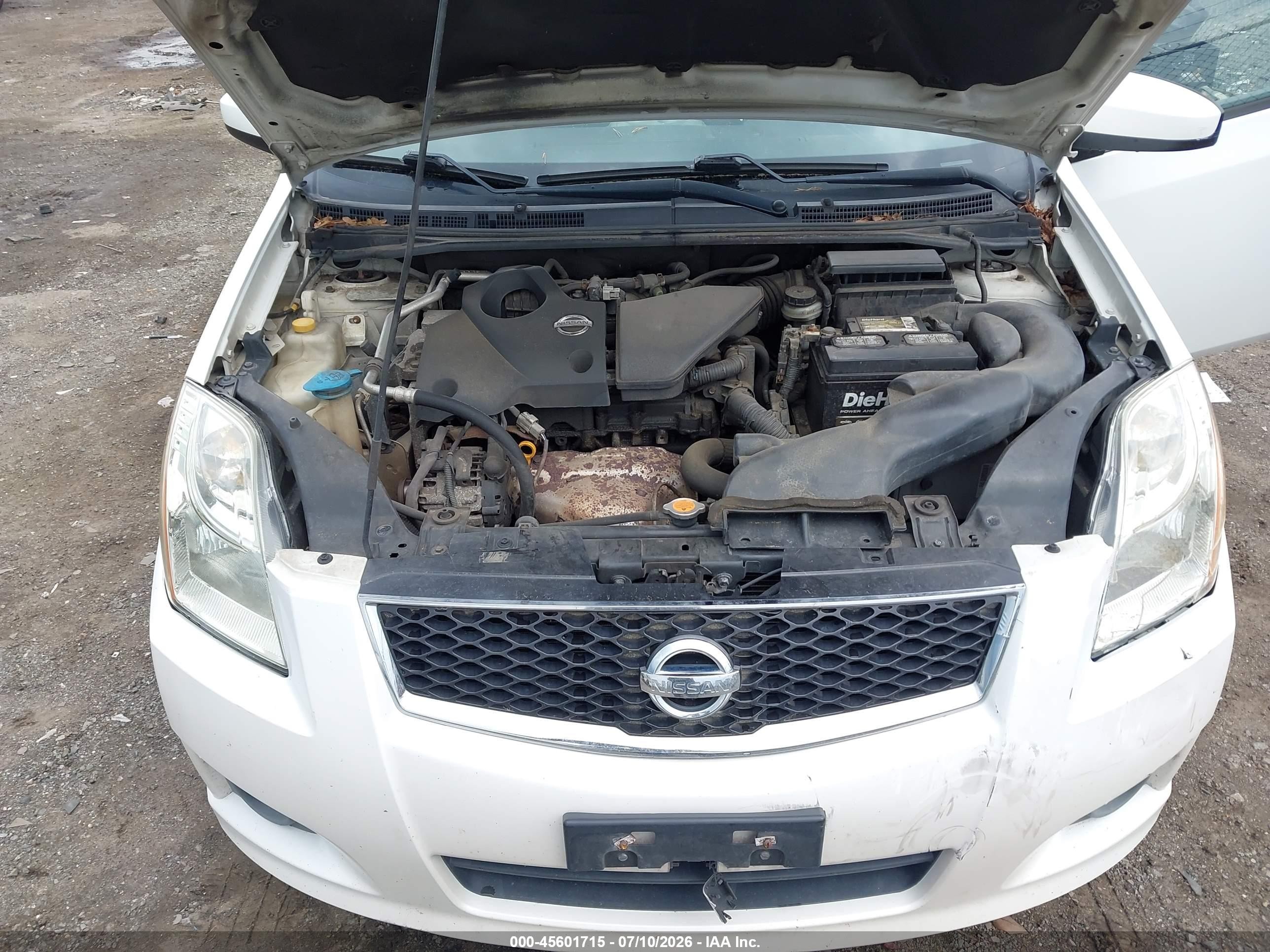 2010 Nissan Sentra Se-r Spec V White vin: 3N1CB6AP8AL678766