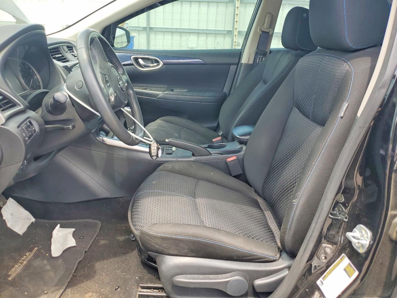 2017 Nissan Sentra Sr Turbo Черный vin: 3N1CB7AP1HY283122