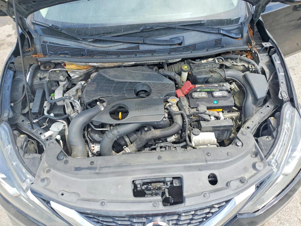 2017 Nissan Sentra Sr Turbo Черный vin: 3N1CB7AP1HY283122
