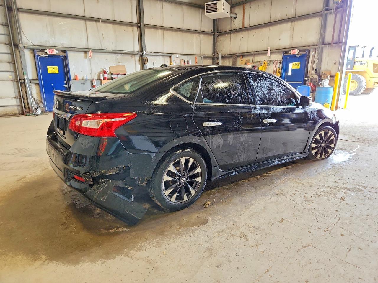 2017 Nissan Sentra Sr Turbo Black vin: 3N1CB7AP4HY238482