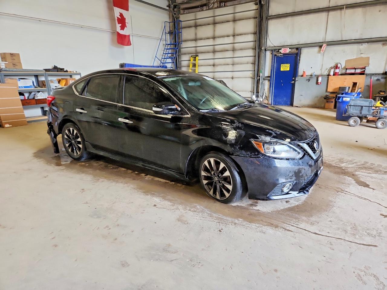 2017 Nissan Sentra Sr Turbo Black vin: 3N1CB7AP4HY238482