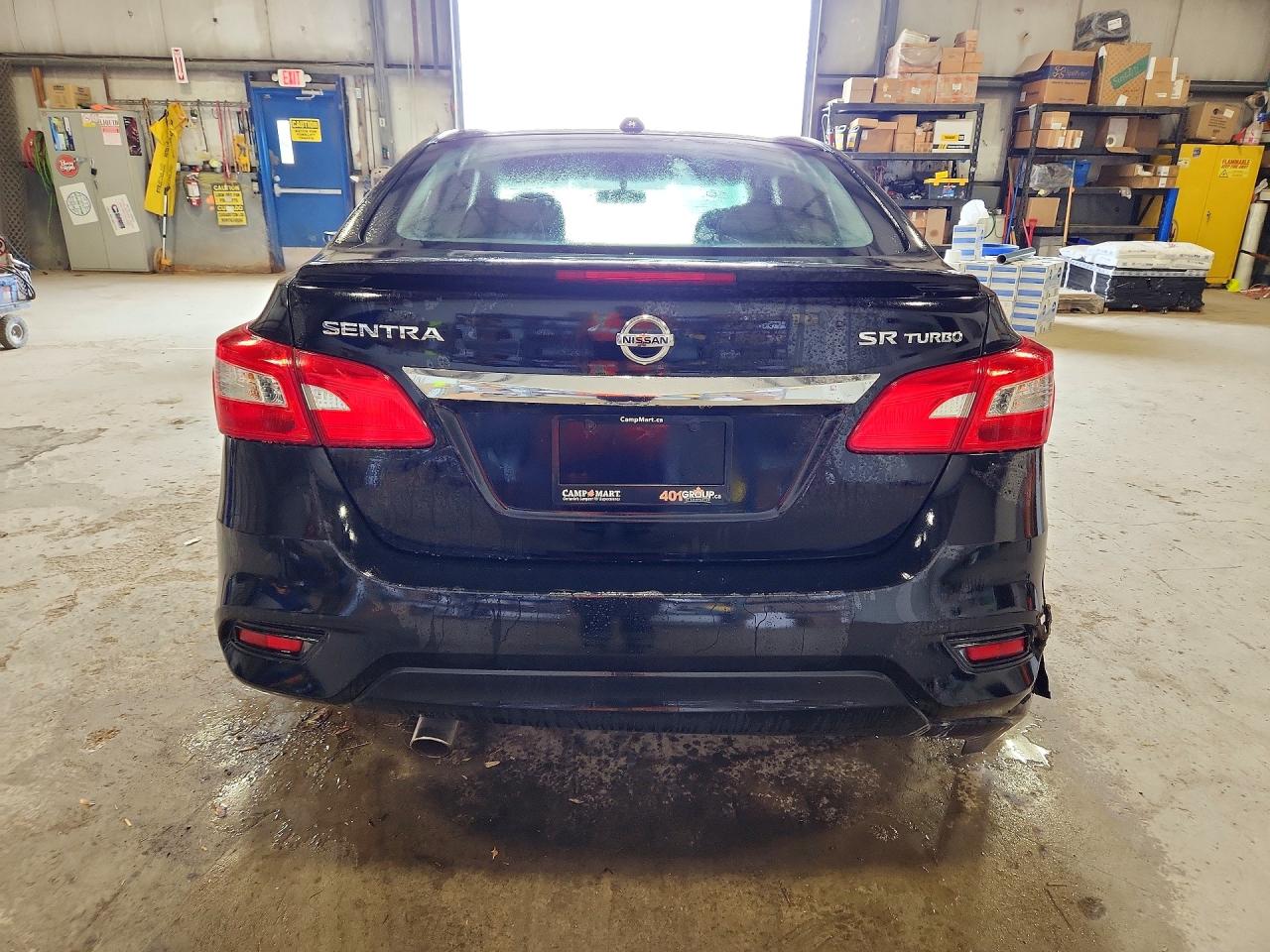 2017 Nissan Sentra Sr Turbo Black vin: 3N1CB7AP4HY238482