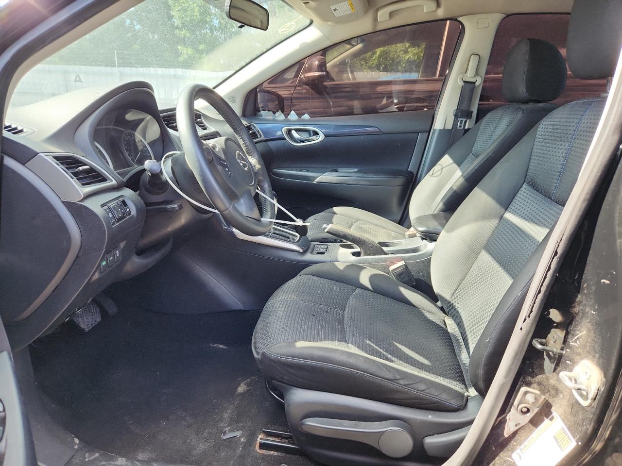 2017 Nissan Sentra Sr Turbo Black vin: 3N1CB7AP4HY238482 Damage: Left Front Seat Cushion, Burn Hole, 1/2 To 1 Inch