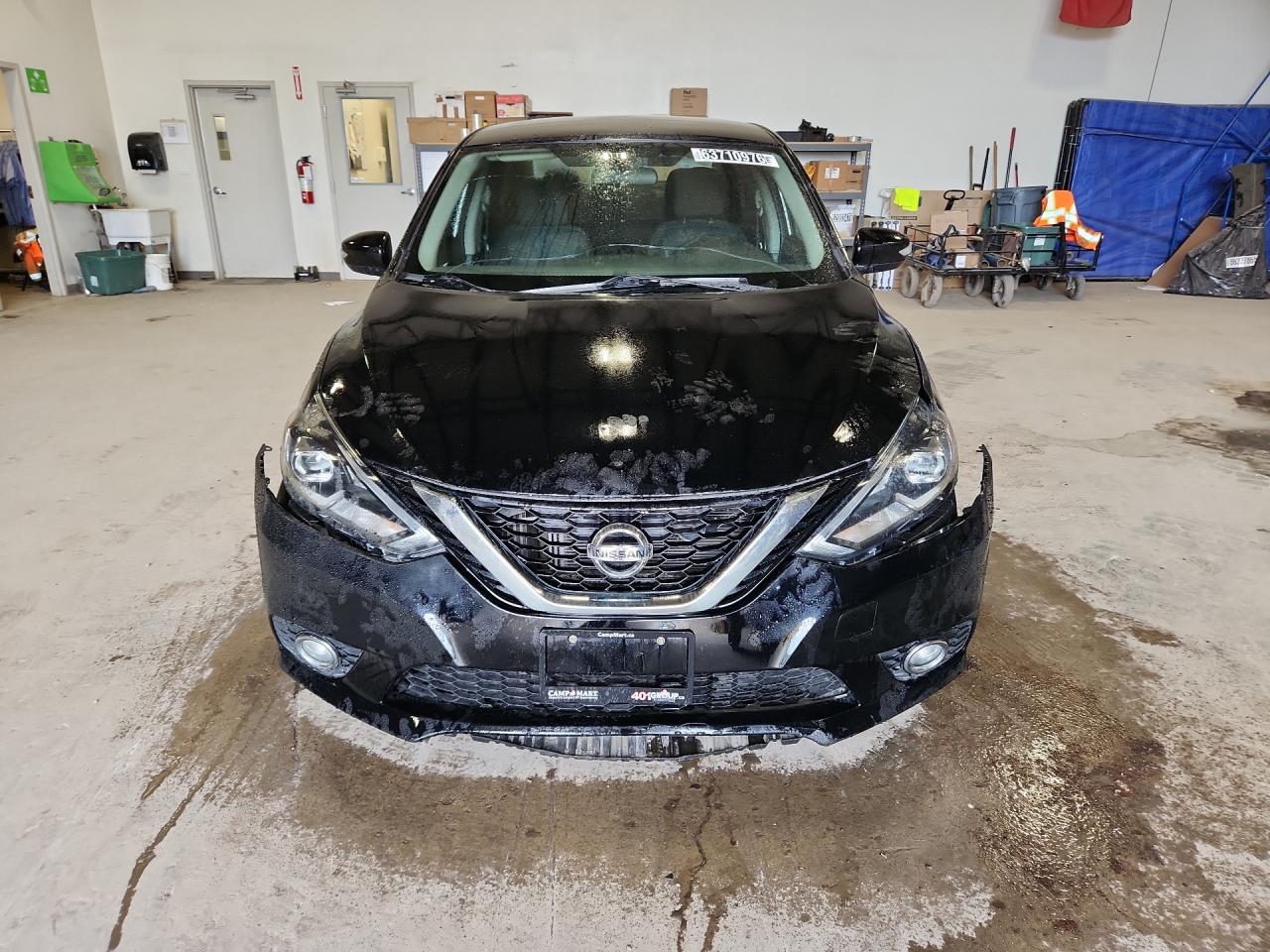 2017 Nissan Sentra Sr Turbo Black vin: 3N1CB7AP4HY238482 Damage: Front Bumper, Broken, Replacement Required