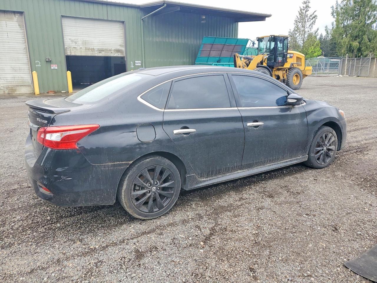 2017 Nissan Sentra Sr Turbo Black vin: 3N1CB7AP4HY355639