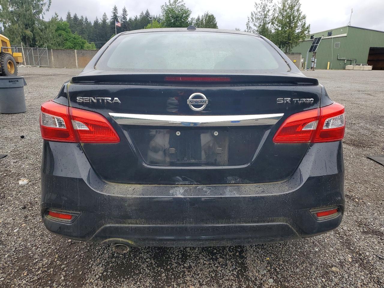 2017 Nissan Sentra Sr Turbo Black vin: 3N1CB7AP4HY355639