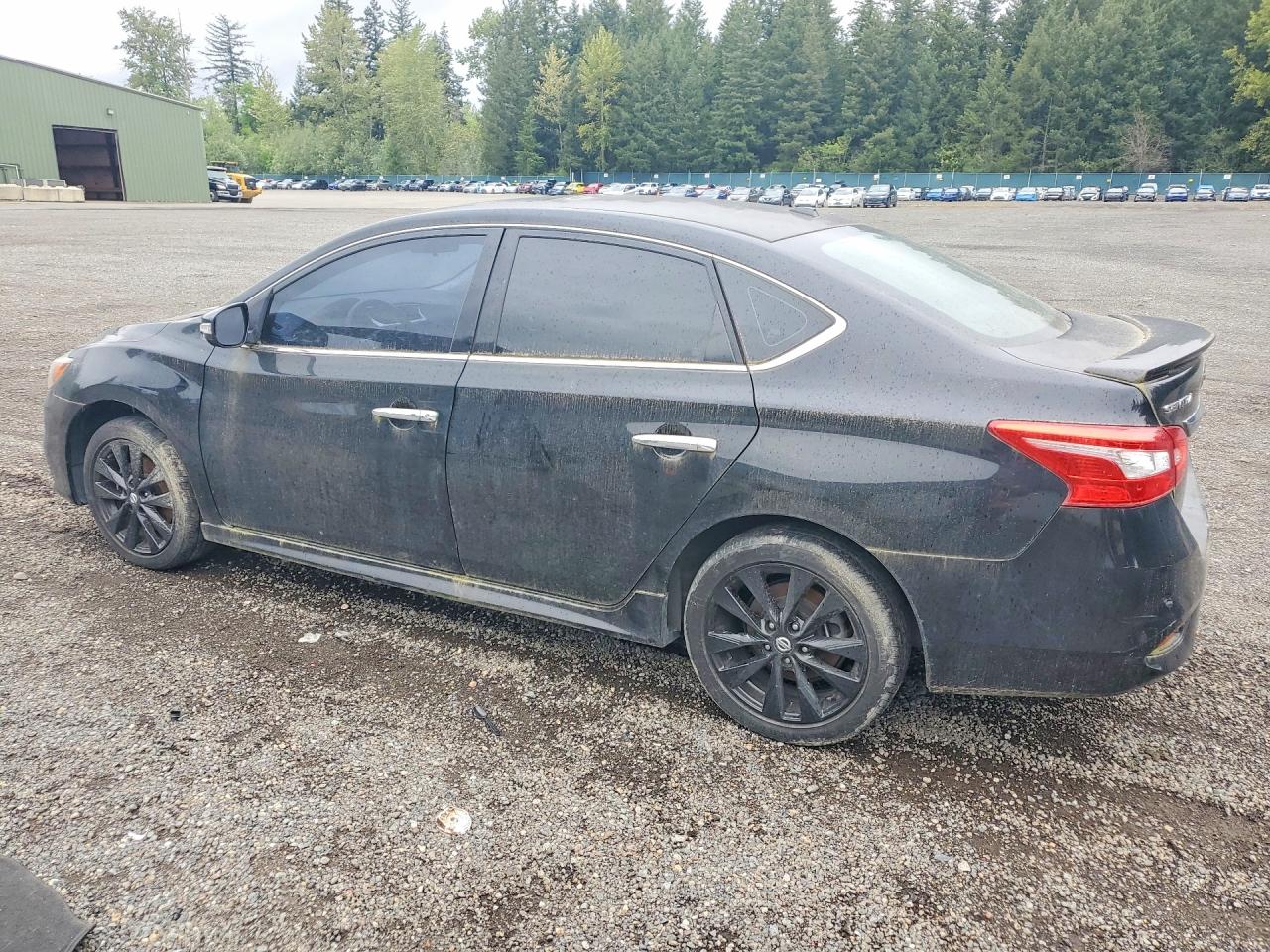 2017 Nissan Sentra Sr Turbo Black vin: 3N1CB7AP4HY355639