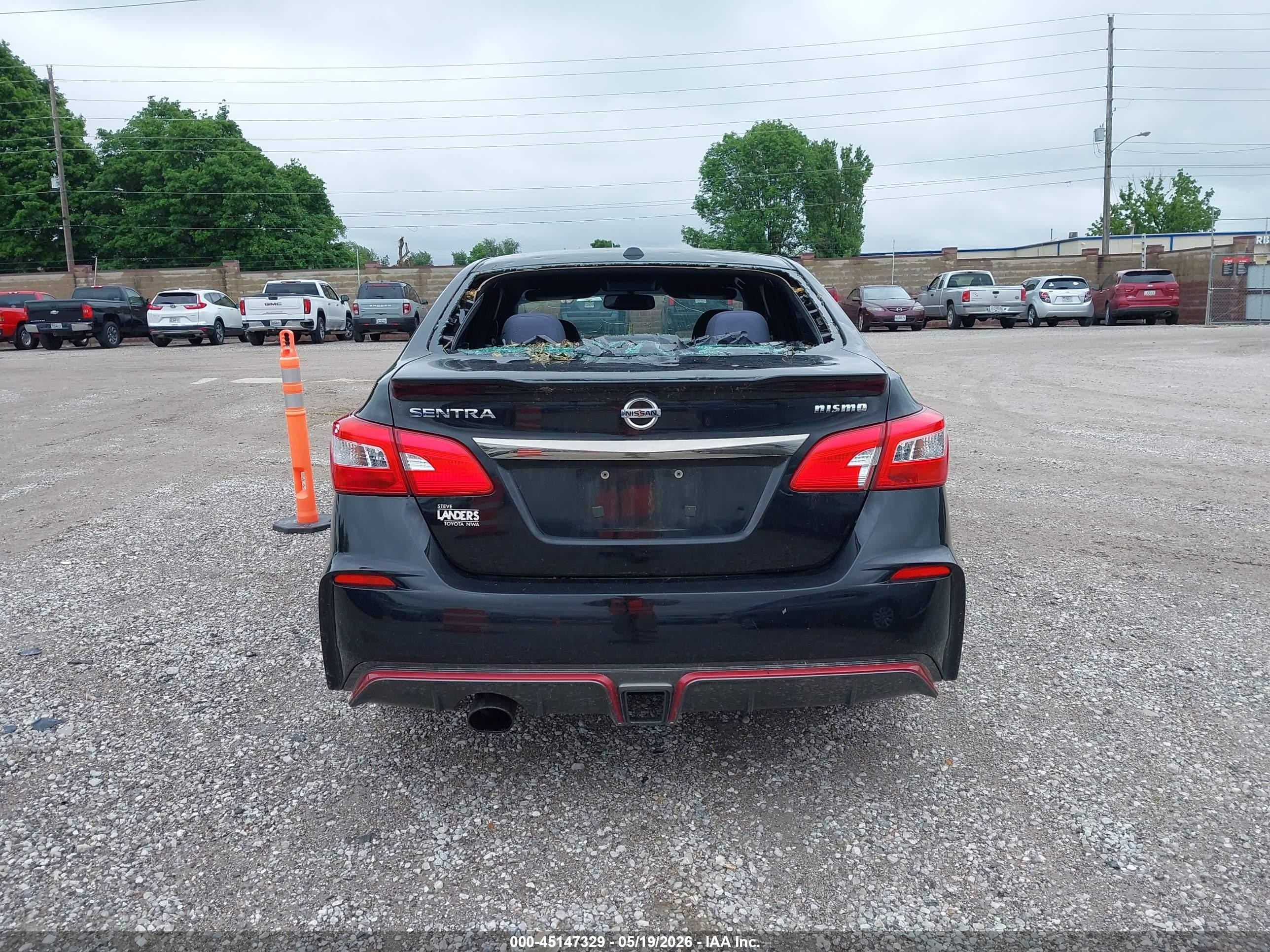 2017 Nissan Sentra Nismo Black vin: 3N1CB7AP4HY375163