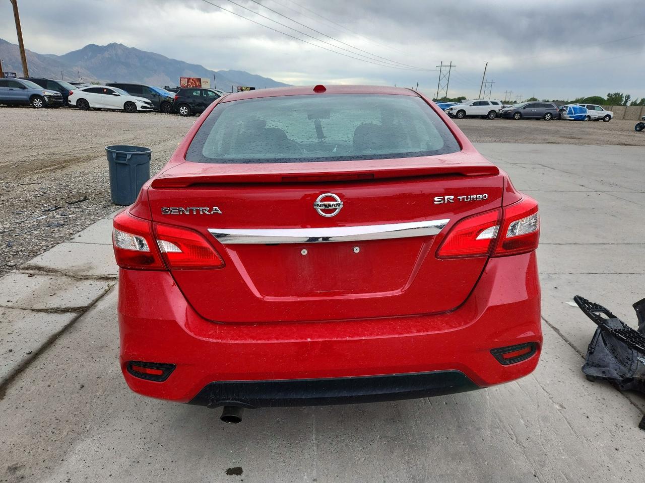 2018 Nissan Sentra Sr Turbo Red vin: 3N1CB7AP6JY214285