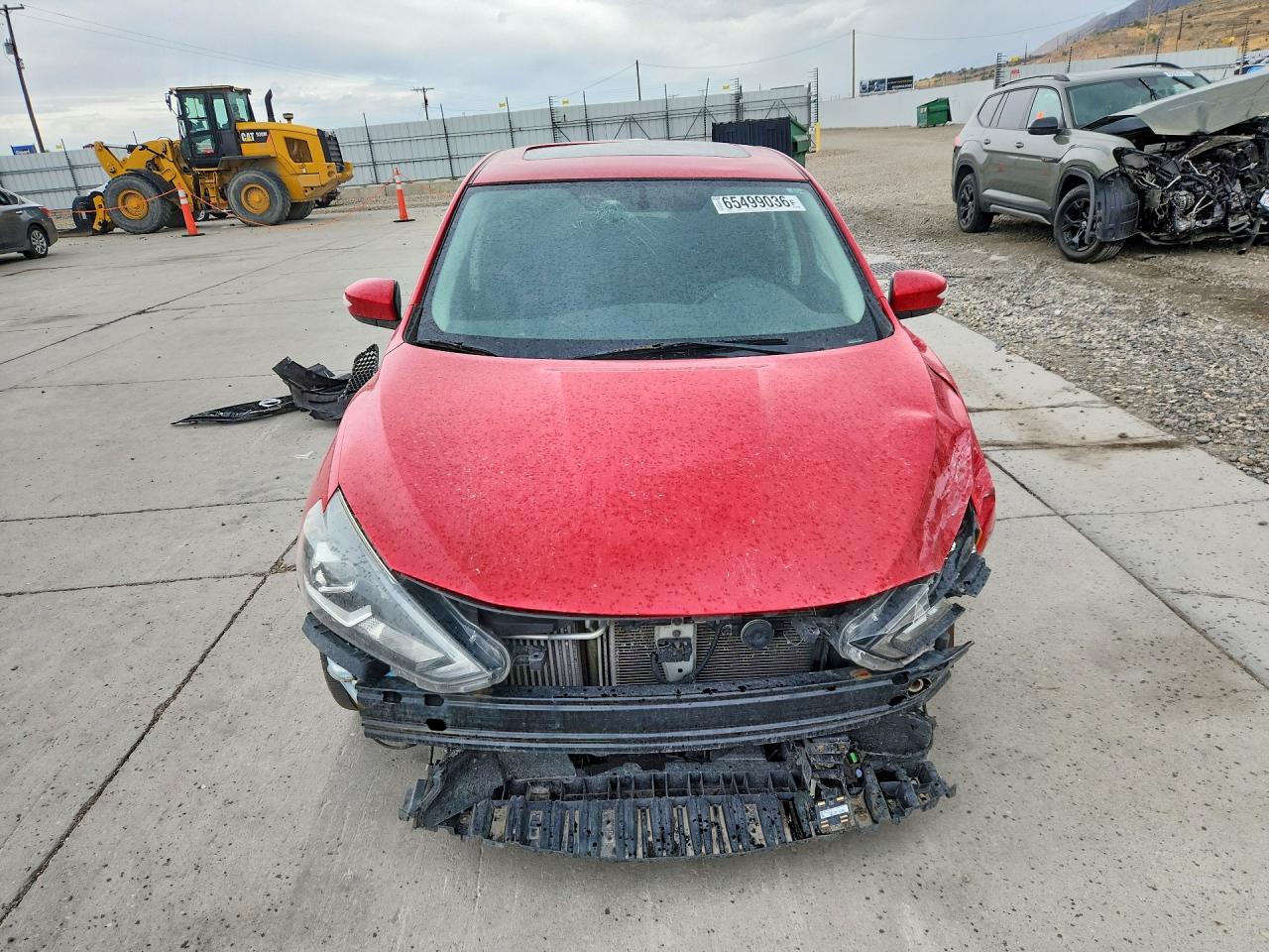 2018 Nissan Sentra Sr Turbo Red vin: 3N1CB7AP6JY214285