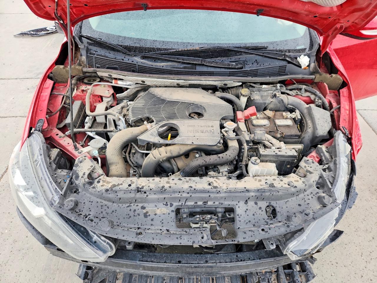 2018 Nissan Sentra Sr Turbo Red vin: 3N1CB7AP6JY214285