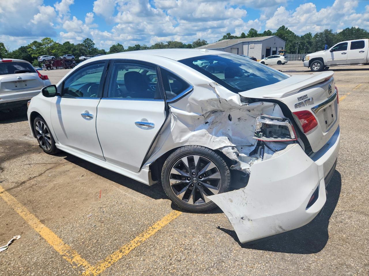 2017 Nissan Sentra Sr Turbo Белый vin: 3N1CB7AP7HY327575