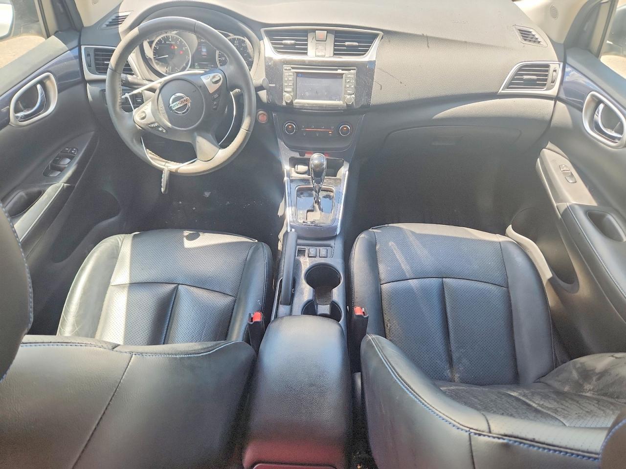 2017 Nissan Sentra Sr Turbo Белый vin: 3N1CB7AP7HY327575