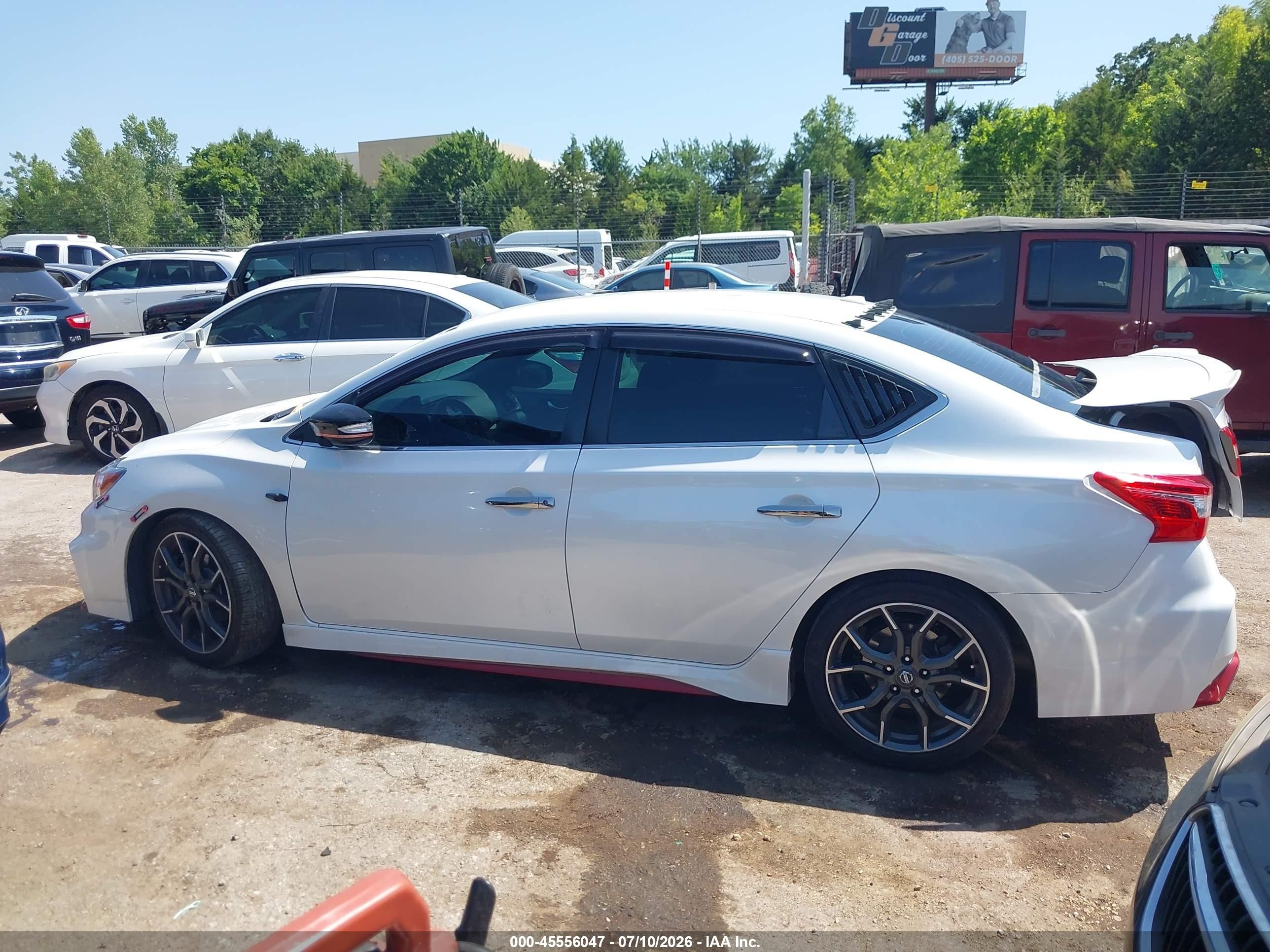 2017 Nissan Sentra Nismo White vin: 3N1CB7AP9HY304962
