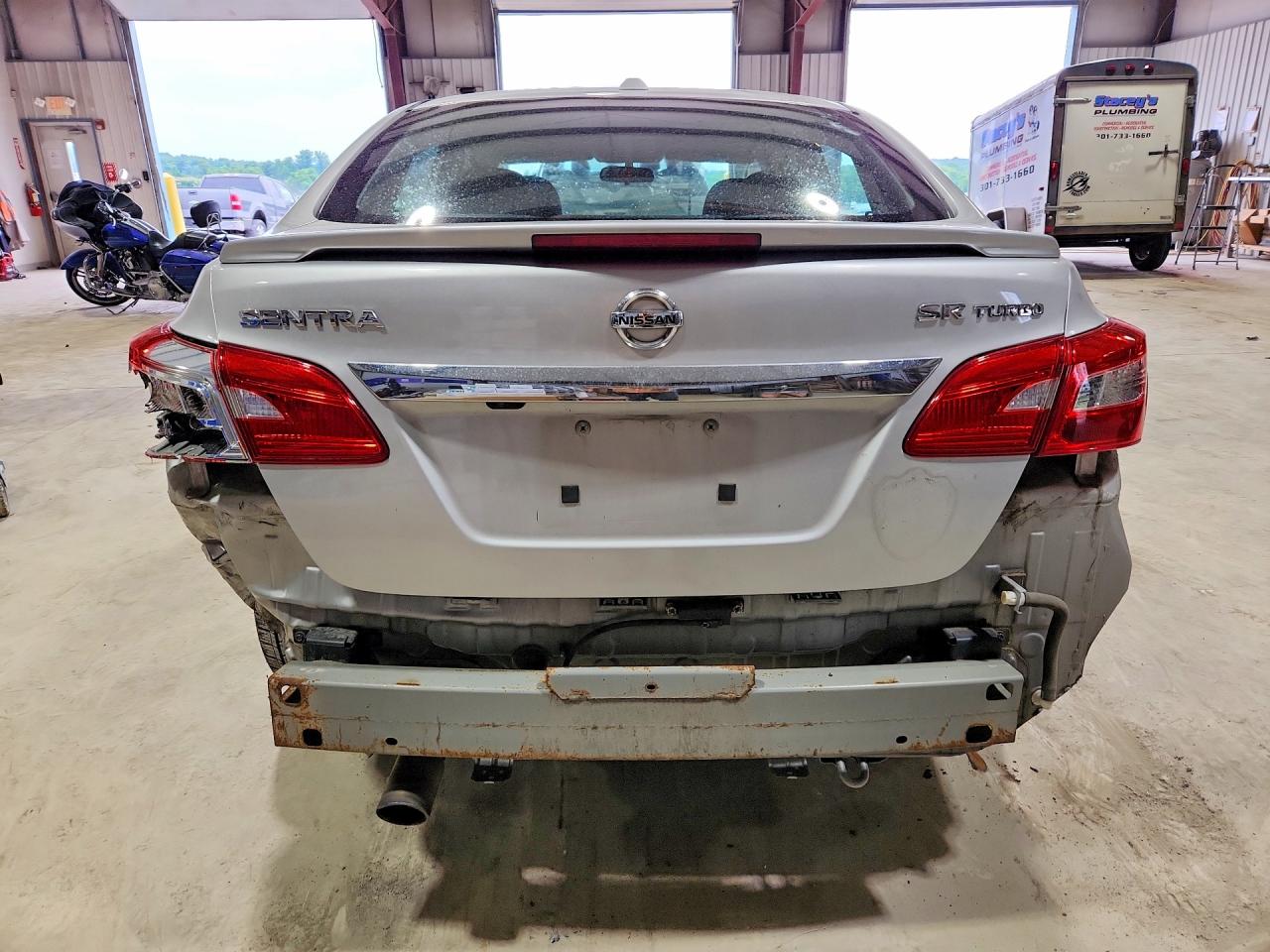 2018 Nissan Sentra Sr Turbo Silver vin: 3N1CB7APXJY212765
