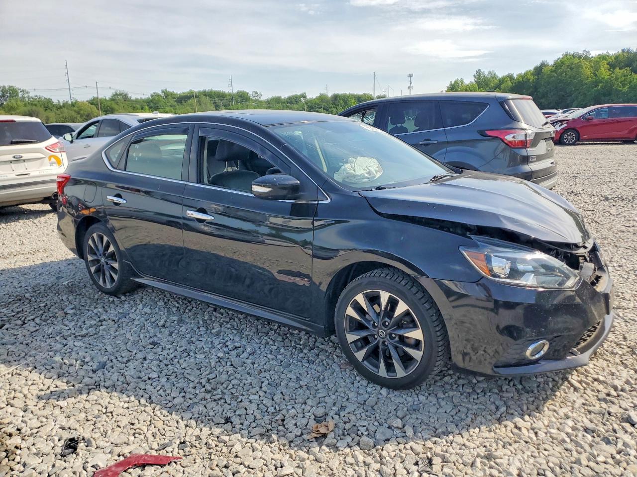 2018 Nissan Sentra Sr Turbo Black vin: 3N1CB7APXJY226357