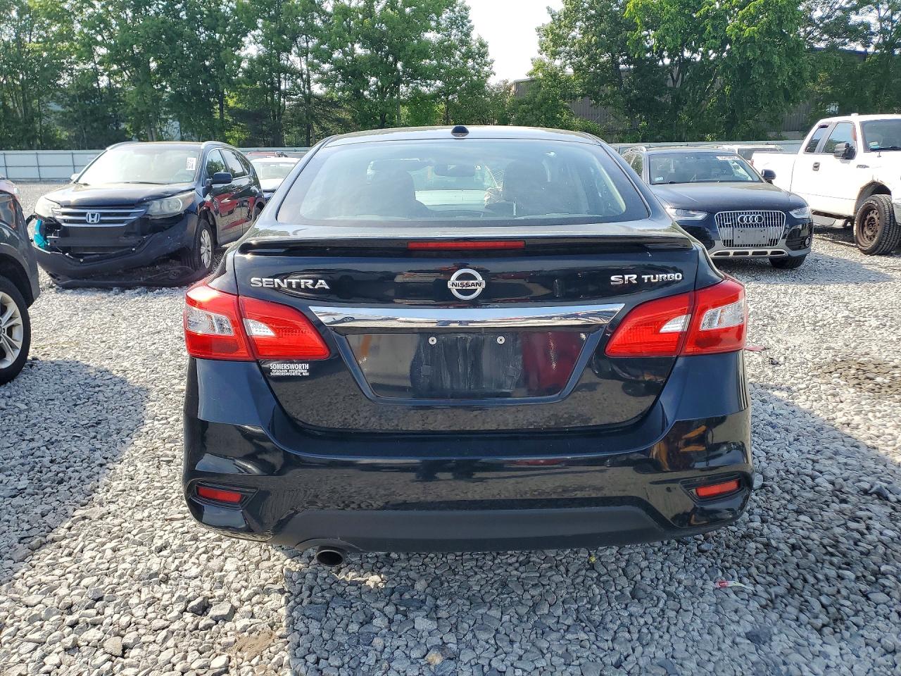 2018 Nissan Sentra Sr Turbo Black vin: 3N1CB7APXJY226357