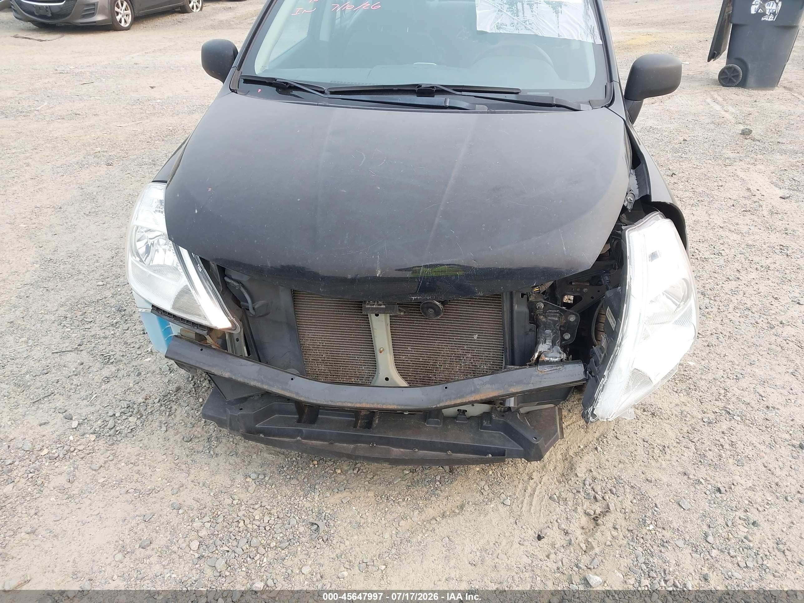 2009 Nissan Versa 1.6 Black vin: 3N1CC11E19L494098