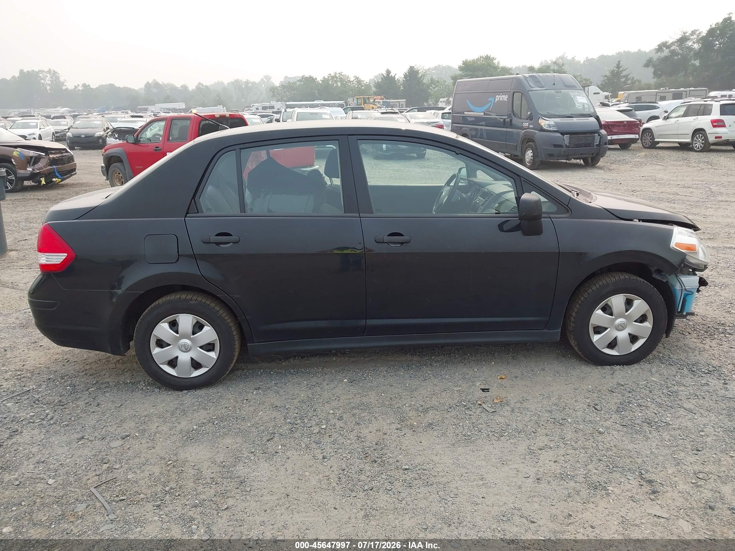 2009 Nissan Versa 1.6 Black vin: 3N1CC11E19L494098