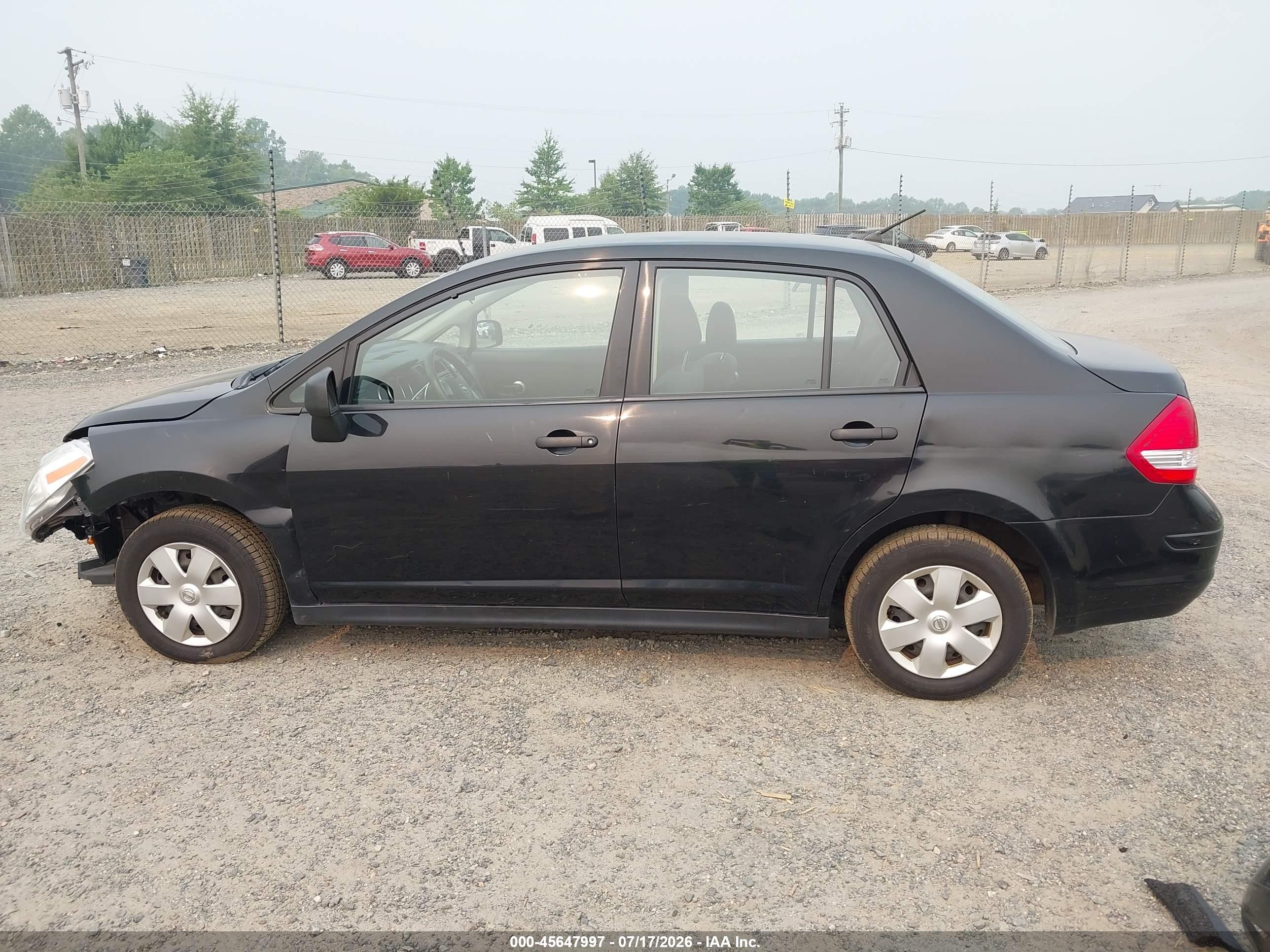2009 Nissan Versa 1.6 Black vin: 3N1CC11E19L494098