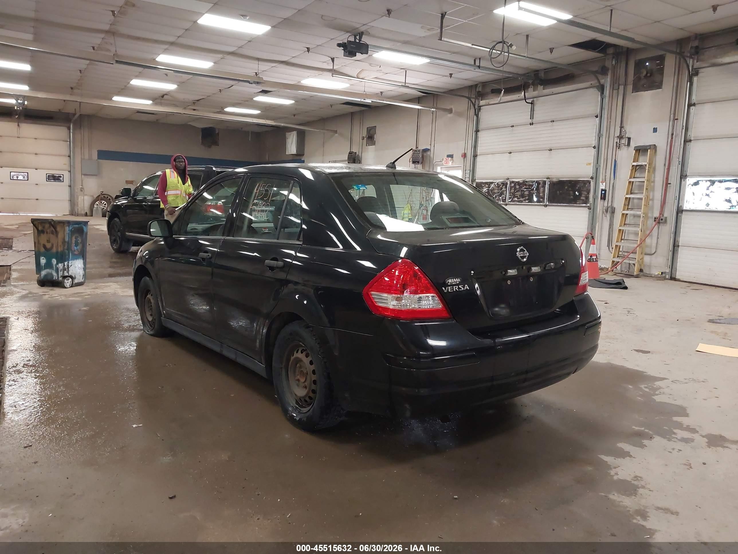 2009 Nissan Versa 1.6 Black vin: 3N1CC11E39L498024