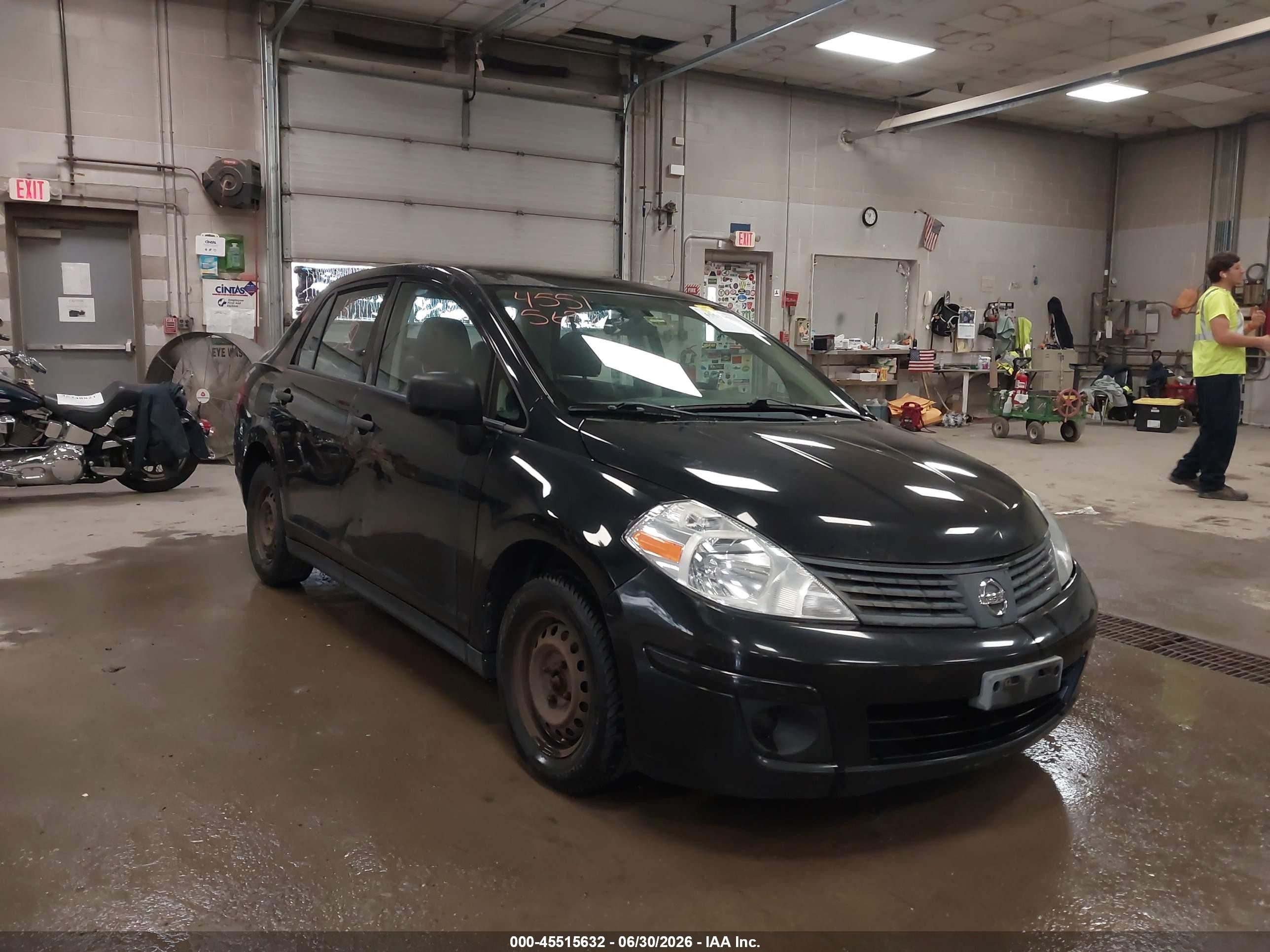 2009 Nissan Versa 1.6 Black vin: 3N1CC11E39L498024