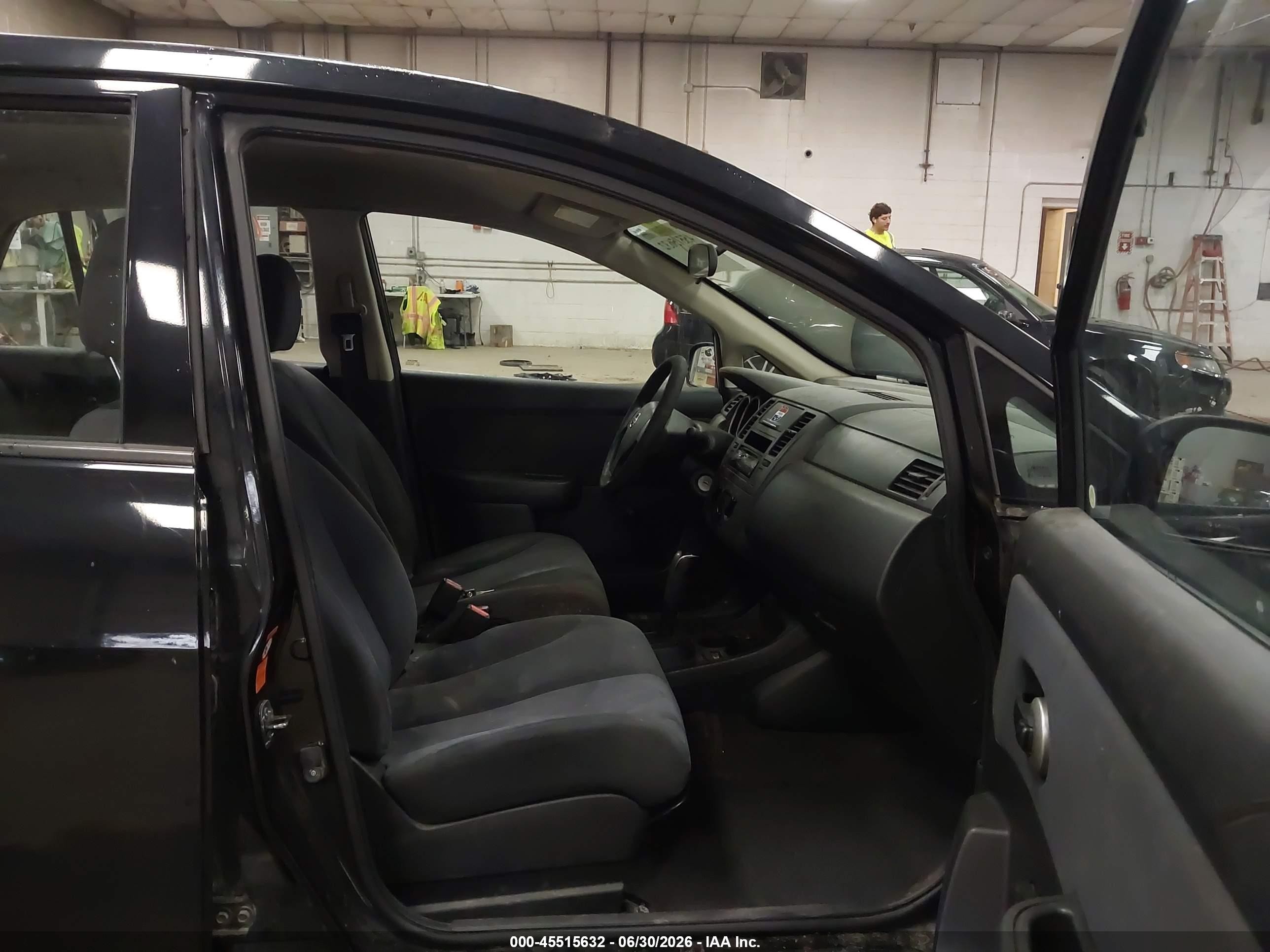 2009 Nissan Versa 1.6 Black vin: 3N1CC11E39L498024