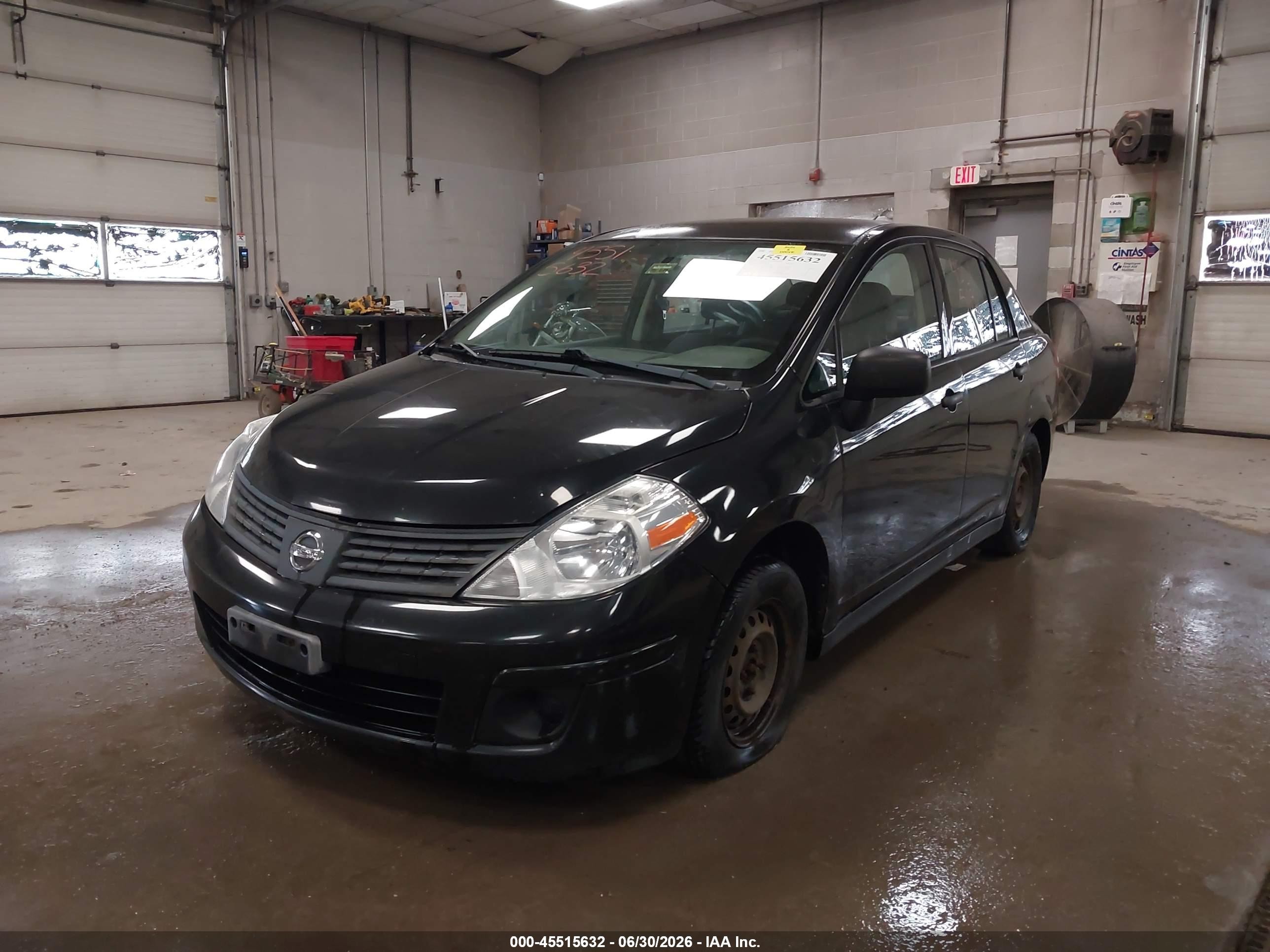 2009 Nissan Versa 1.6 Black vin: 3N1CC11E39L498024
