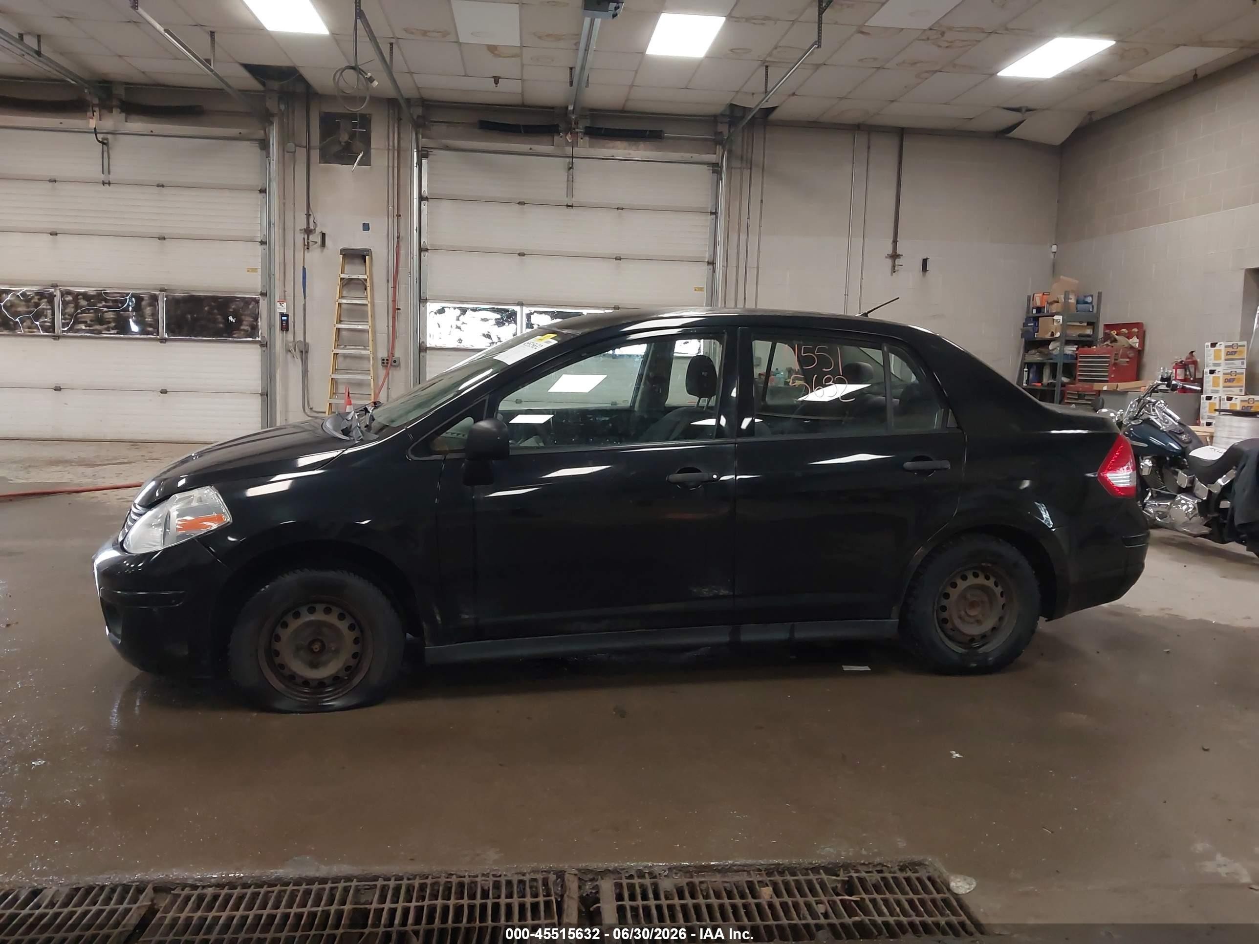 2009 Nissan Versa 1.6 Black vin: 3N1CC11E39L498024