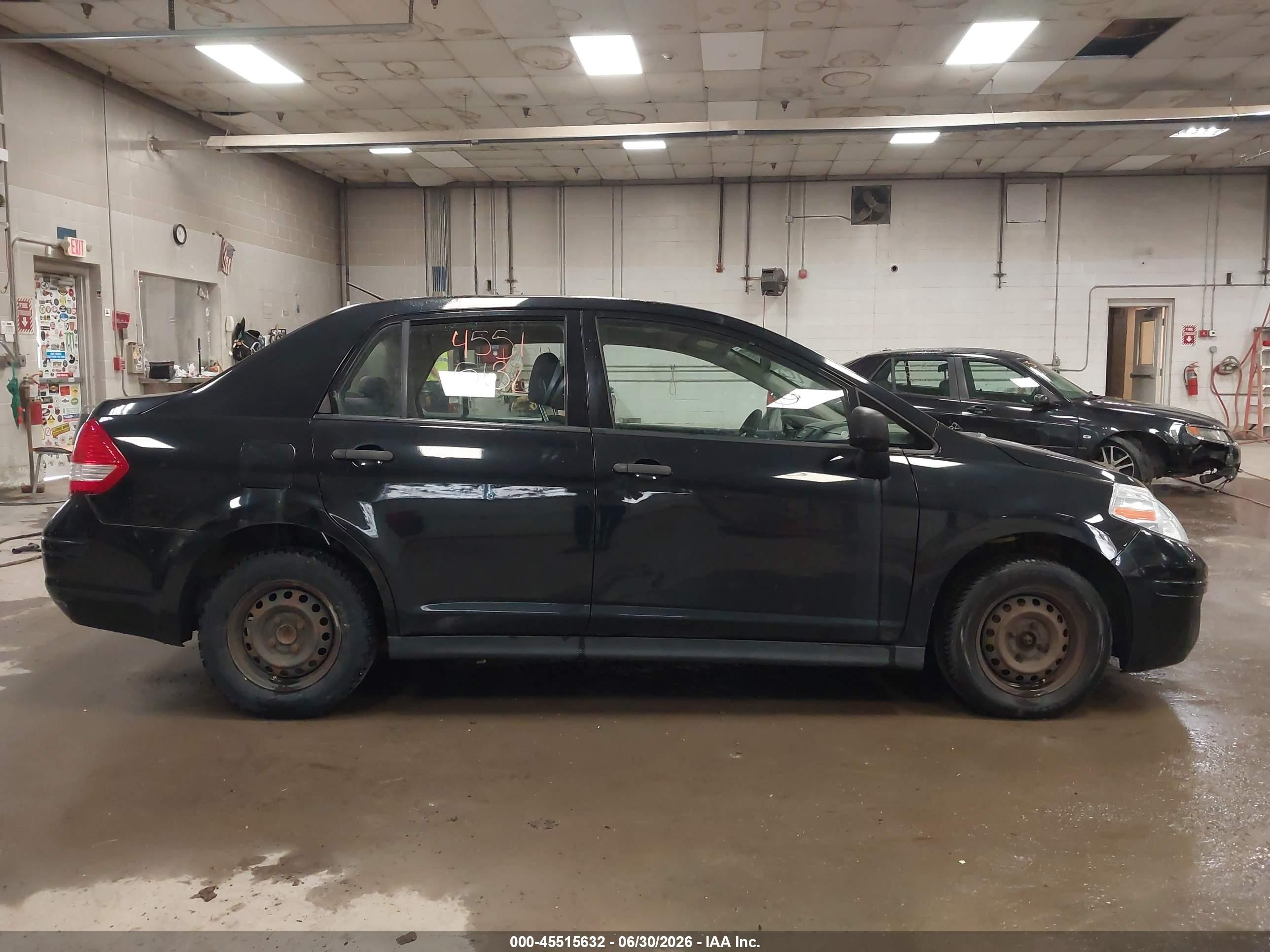2009 Nissan Versa 1.6 Black vin: 3N1CC11E39L498024