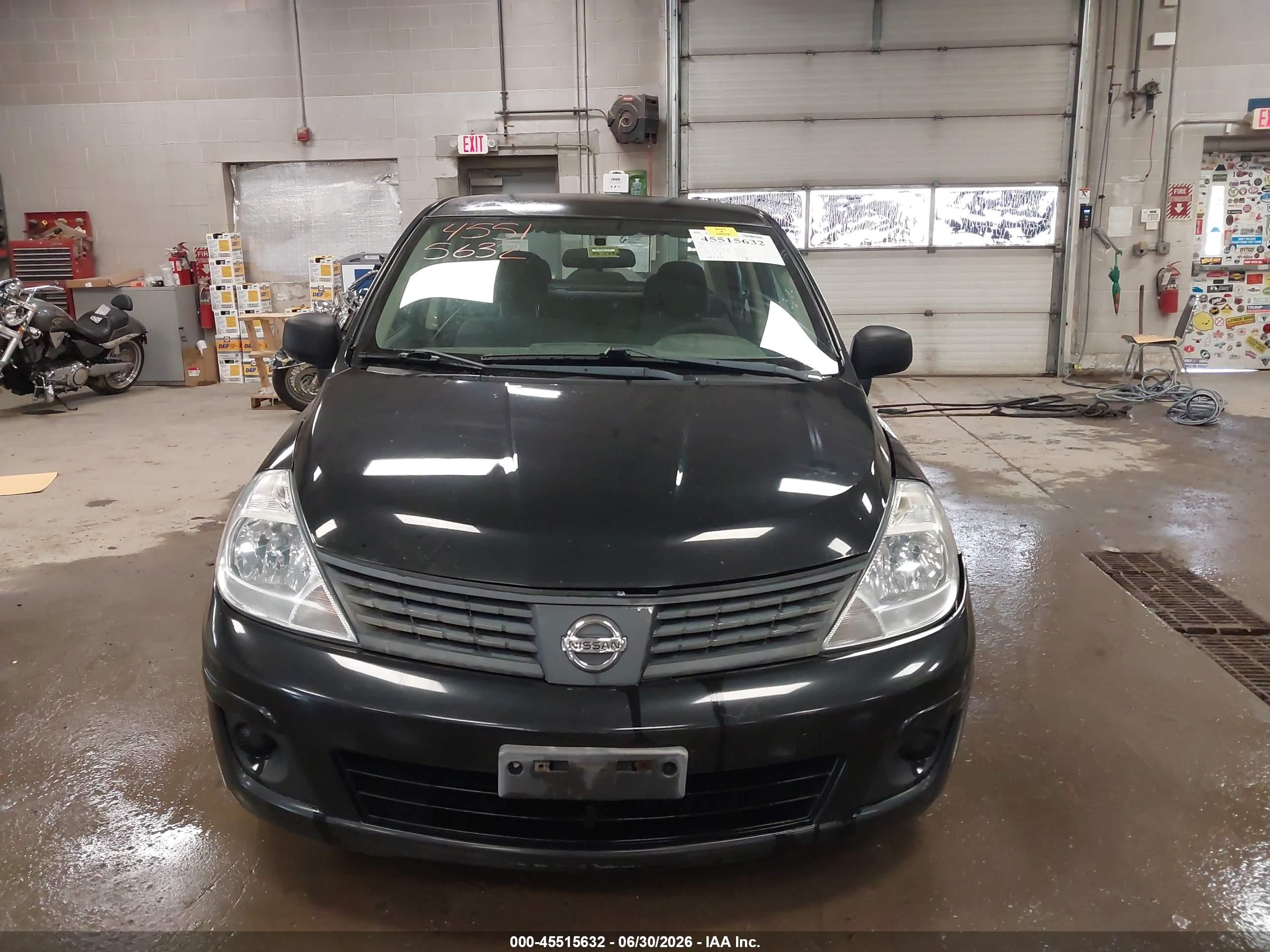2009 Nissan Versa 1.6 Black vin: 3N1CC11E39L498024