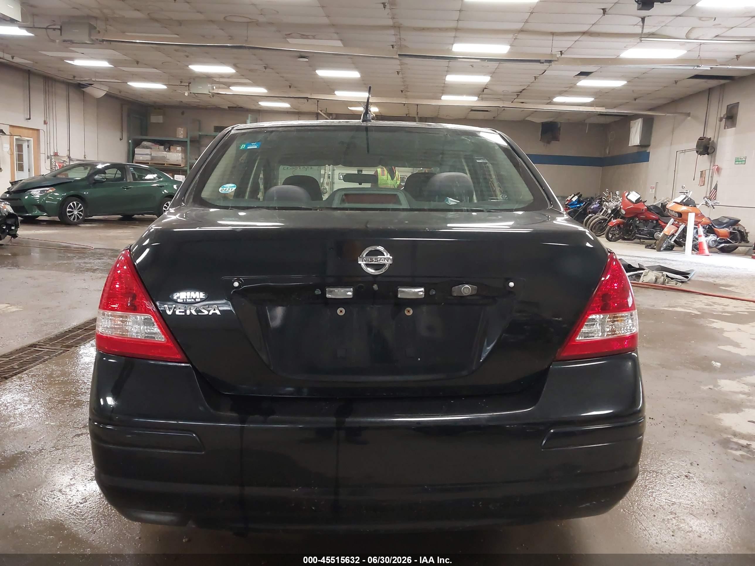 2009 Nissan Versa 1.6 Black vin: 3N1CC11E39L498024