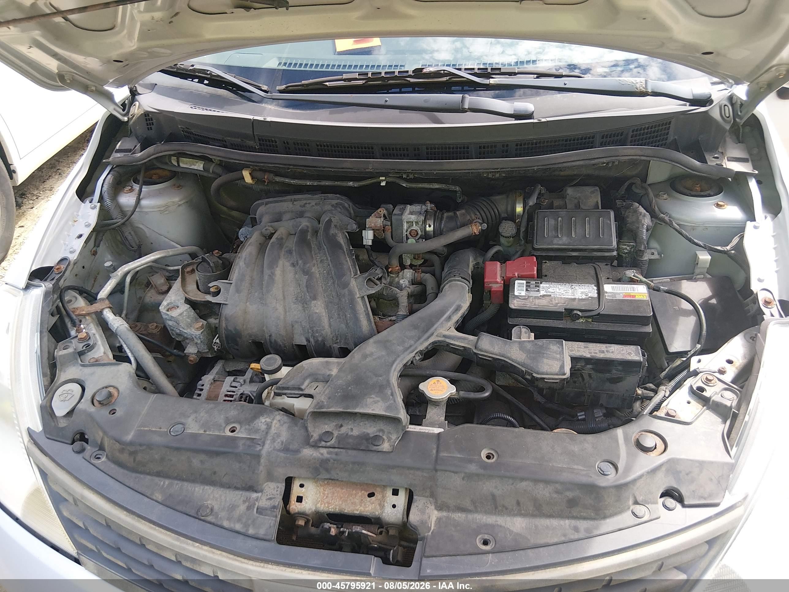 2009 Nissan Versa 1.6 Gray vin: 3N1CC11E69L498681
