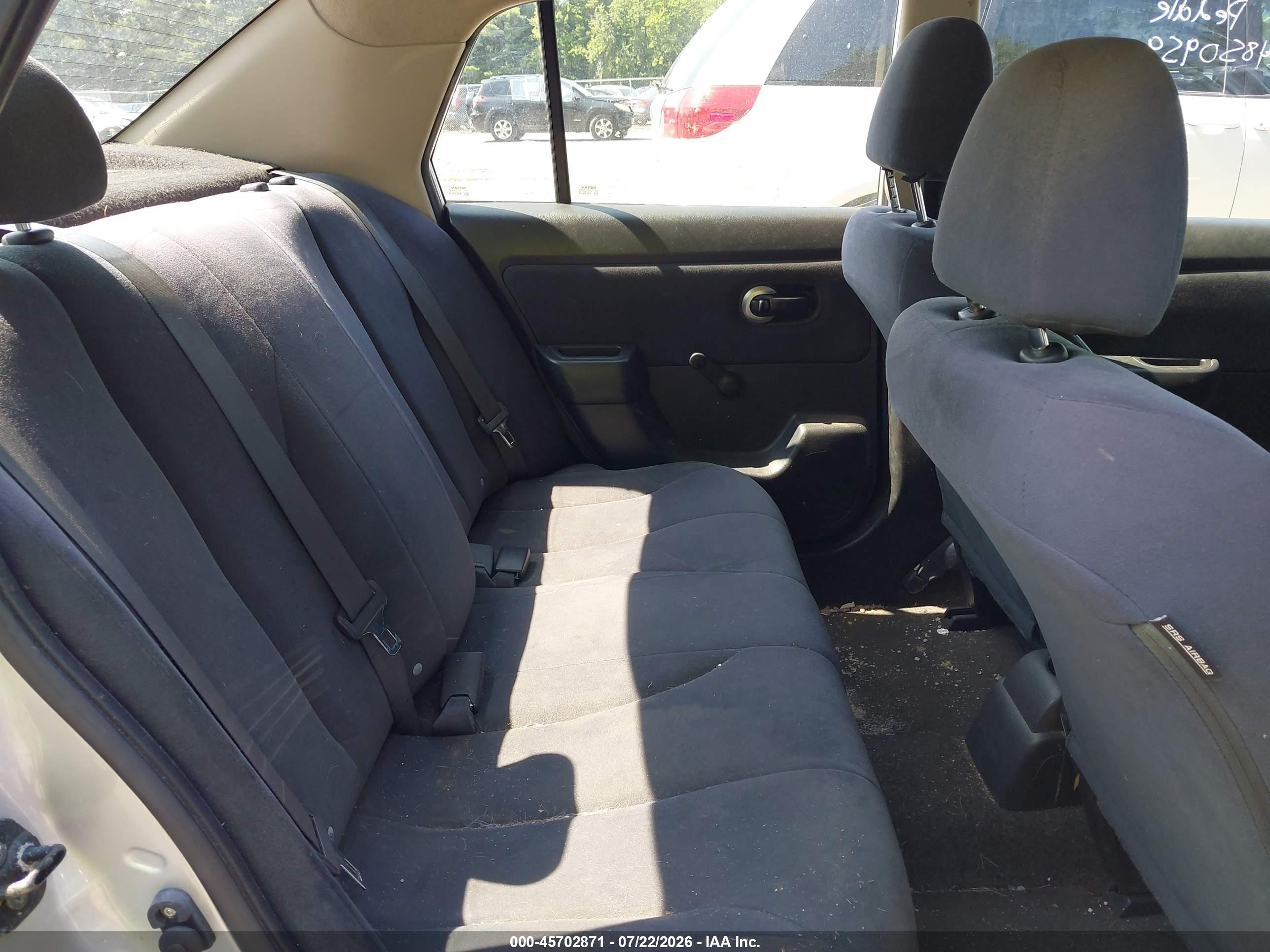 2009 Nissan Versa 1.6 Серый vin: 3N1CC11E69L498843