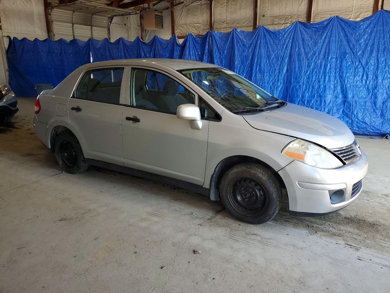 2009 Nissan Versa 1.6 Base Gray vin: 3N1CC11E79L425187