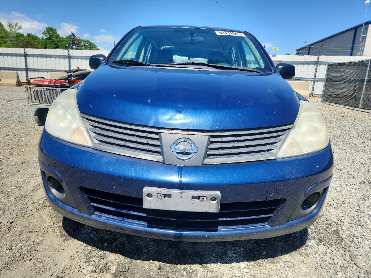 2009 Nissan Versa 1.6 Base Blue vin: 3N1CC11E89L459574