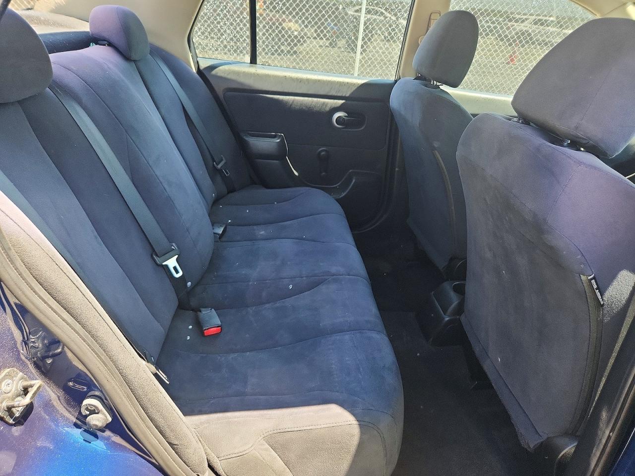 2009 Nissan Versa 1.6 Base Blue vin: 3N1CC11E89L459574