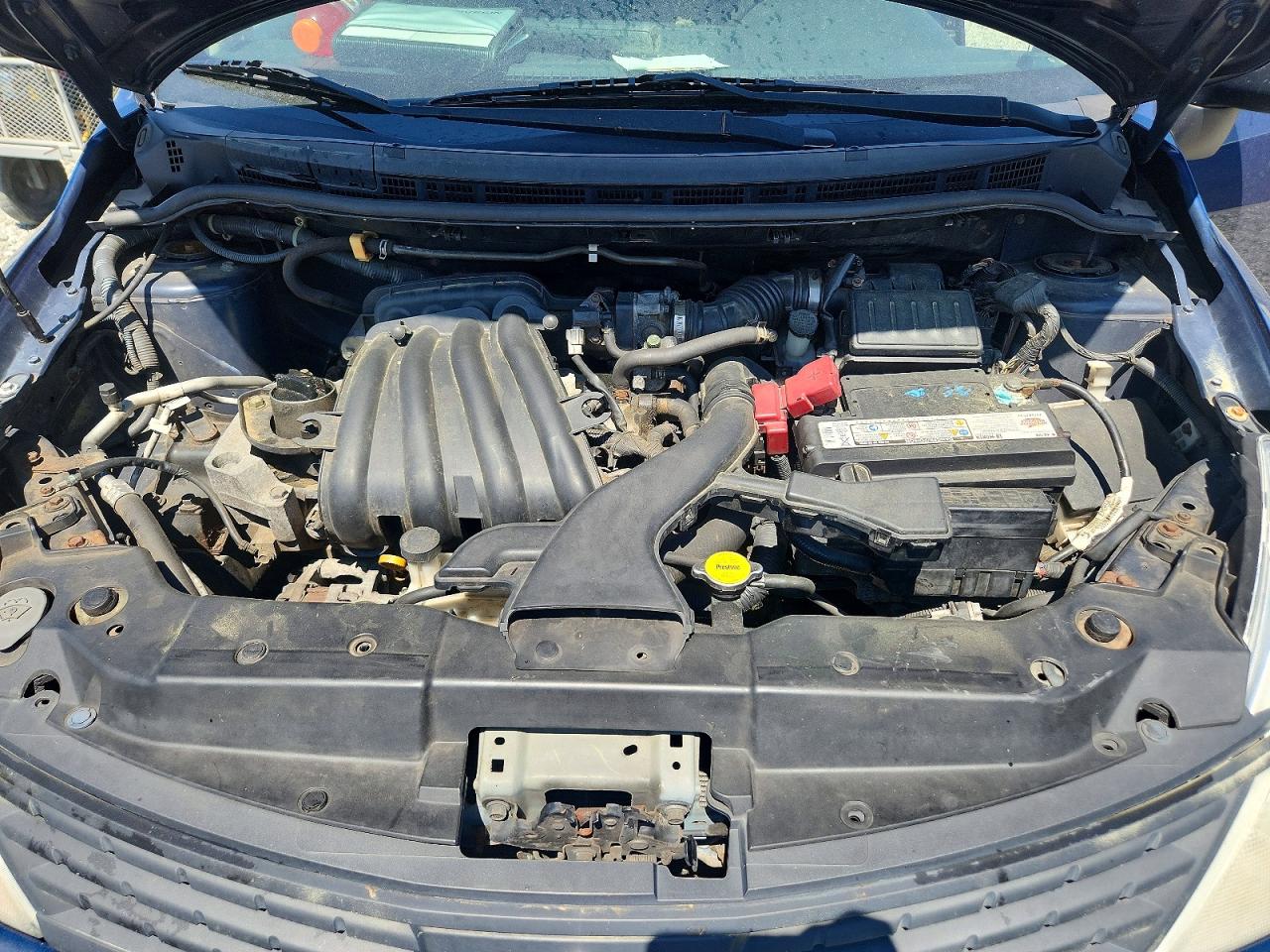 2009 Nissan Versa 1.6 Base Blue vin: 3N1CC11E89L459574