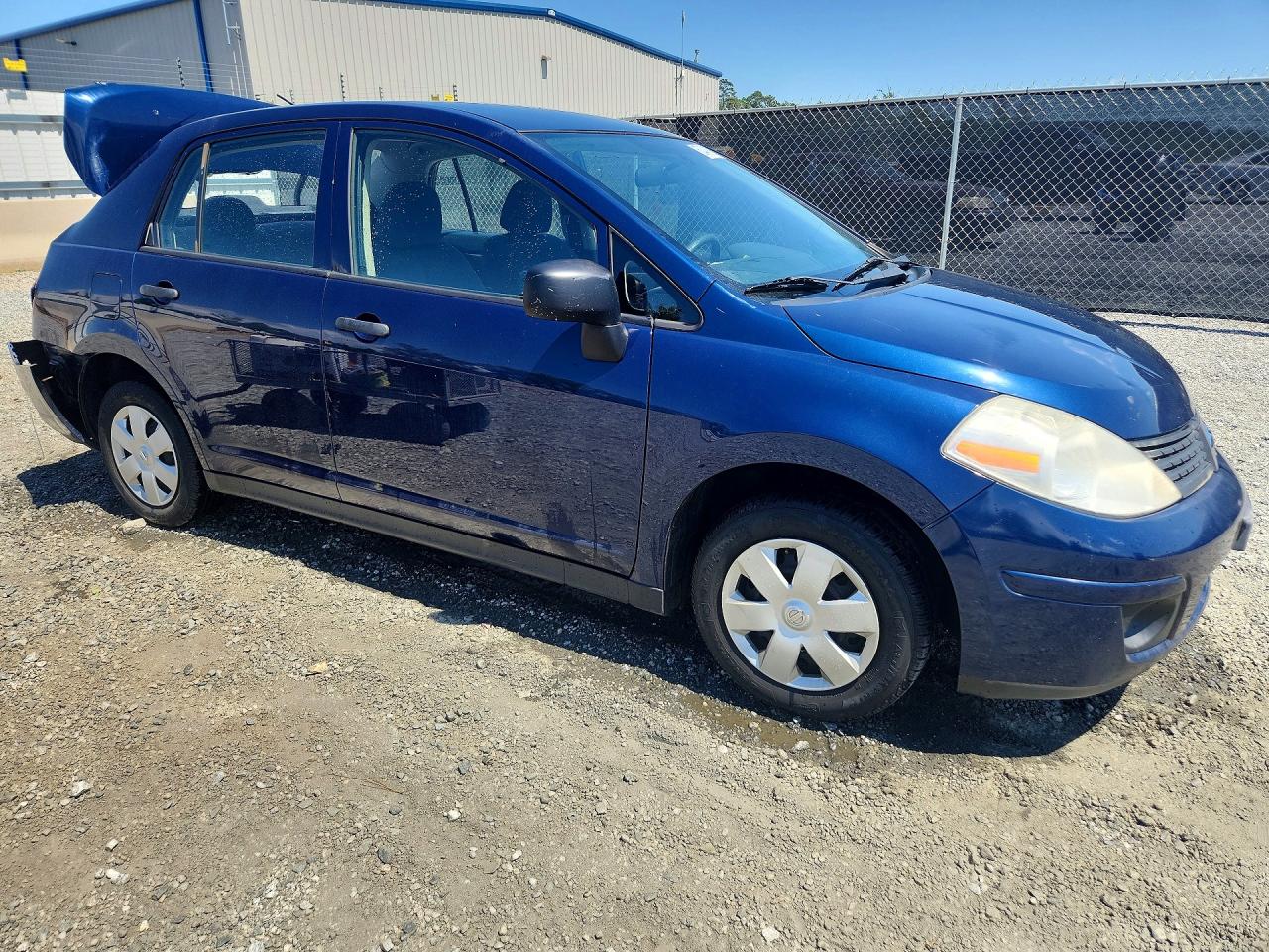 2009 Nissan Versa 1.6 Base Blue vin: 3N1CC11E89L459574