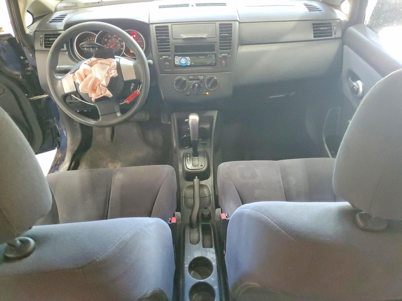 2009 Nissan Versa 1.6 Base Blue vin: 3N1CC11E89L473586