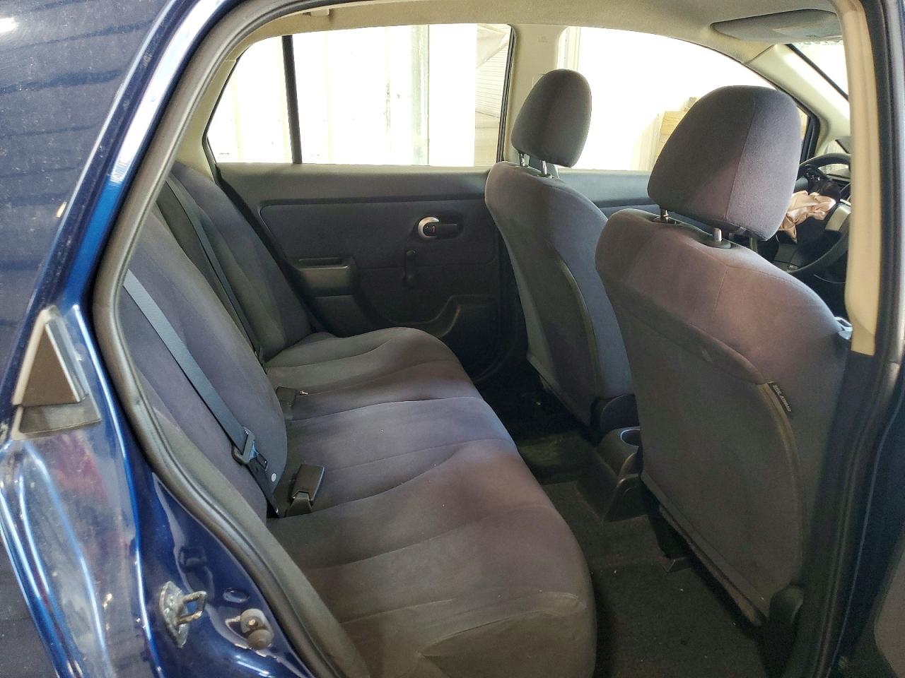 2009 Nissan Versa 1.6 Base Blue vin: 3N1CC11E89L473586