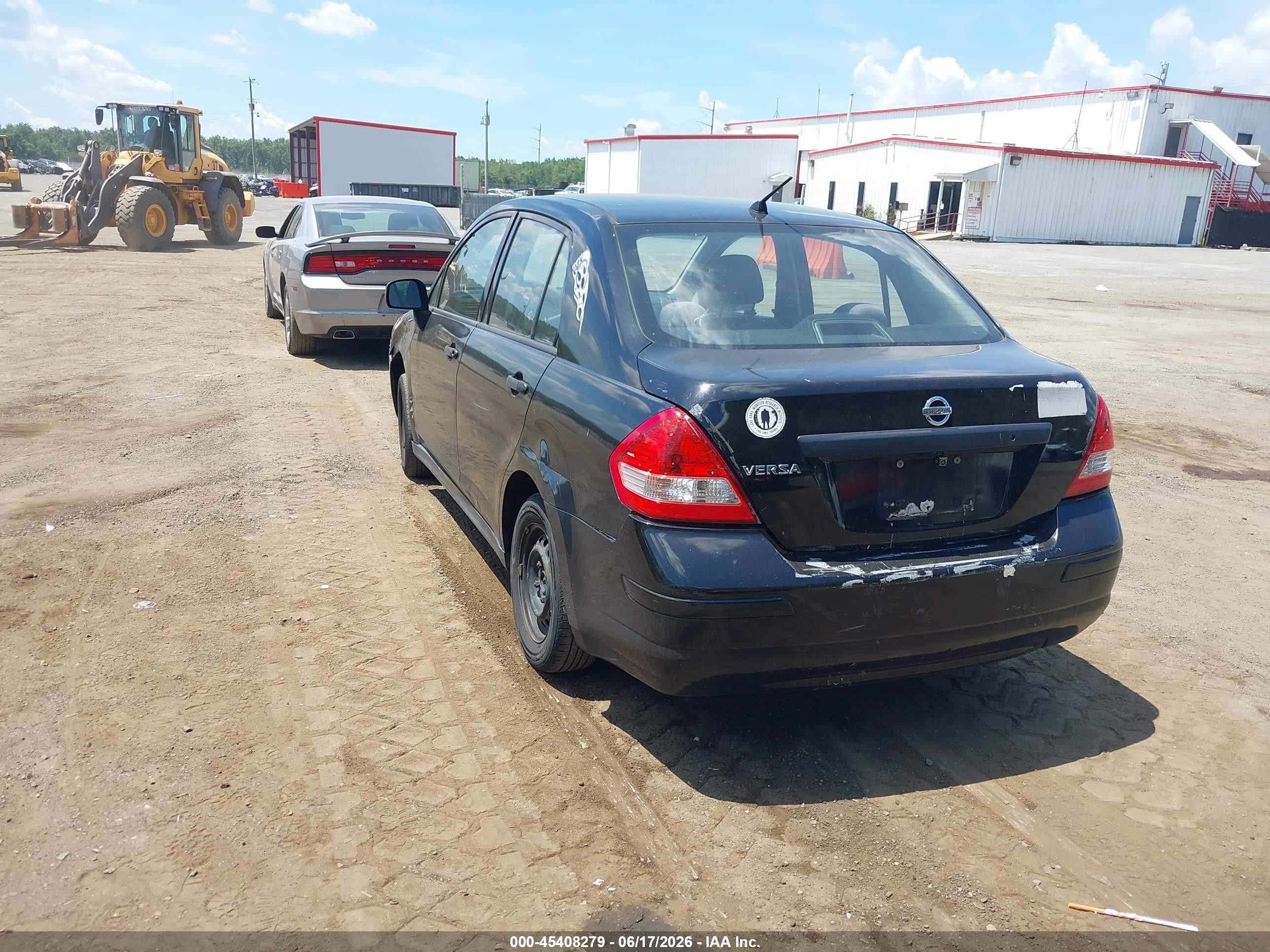 2010 Nissan Versa 1.6 Black vin: 3N1CC1AP1AL435039