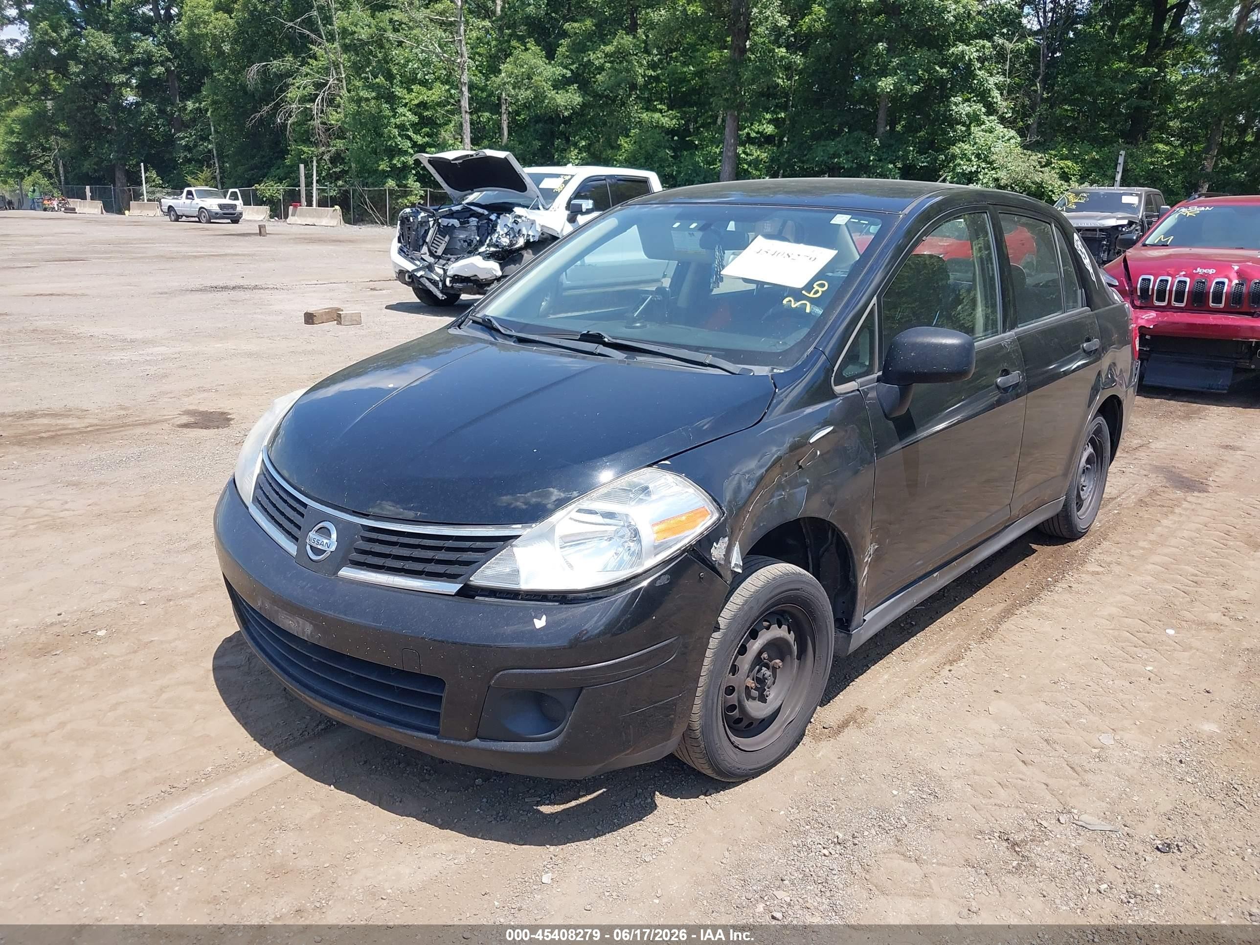 2010 Nissan Versa 1.6 Black vin: 3N1CC1AP1AL435039