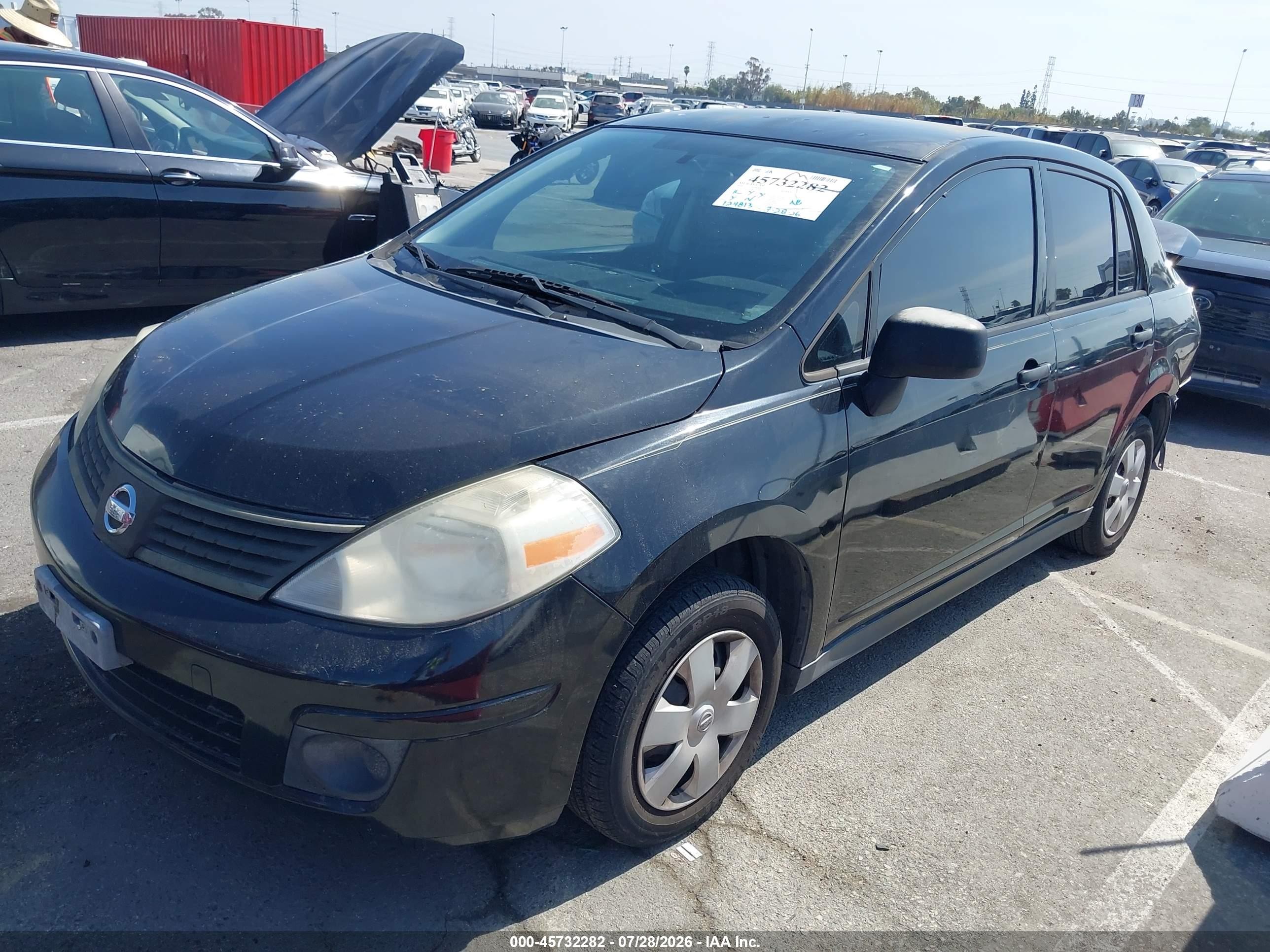 2010 Nissan Versa 1.6 Черный vin: 3N1CC1AP1AL457767