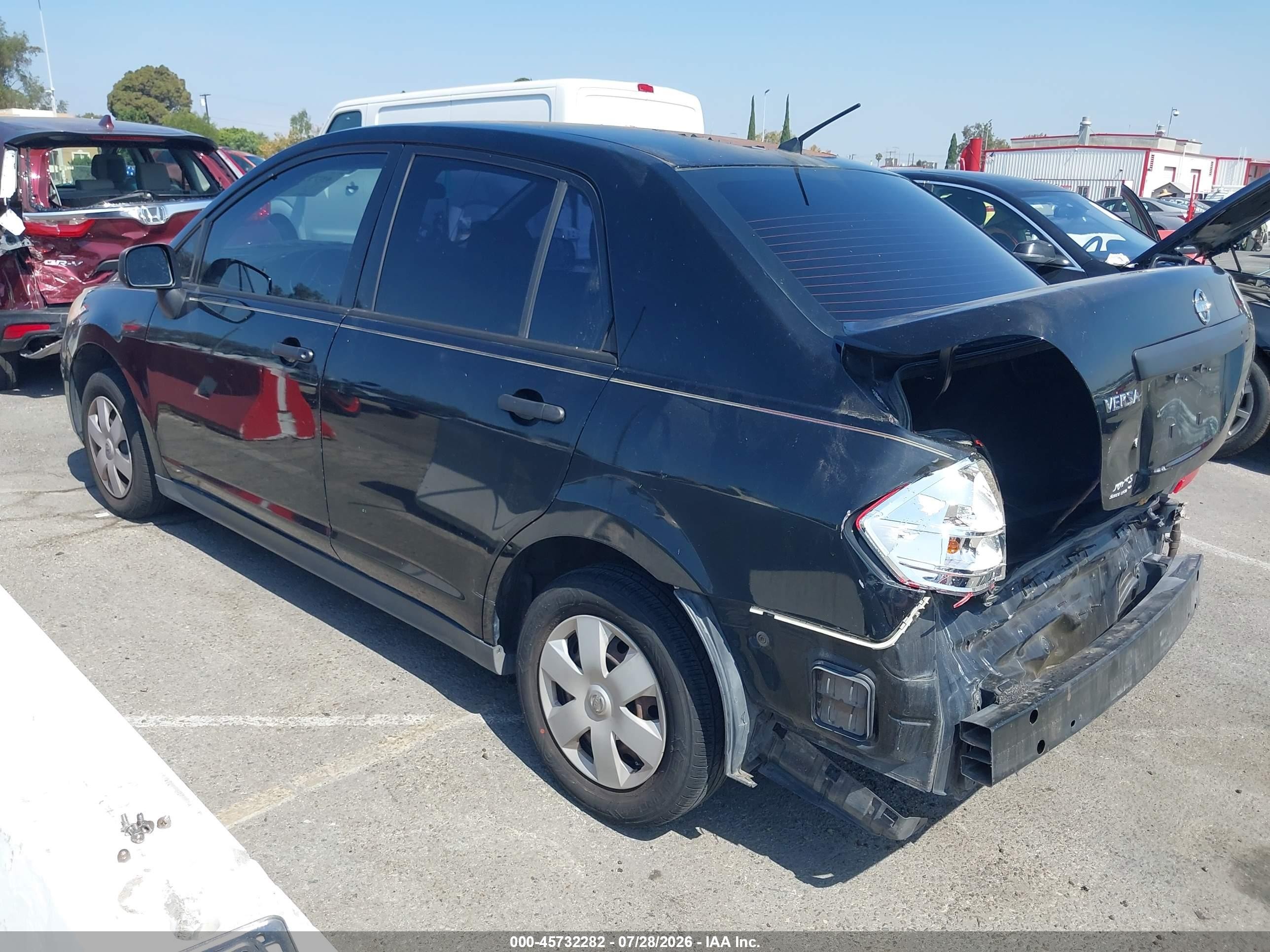 2010 Nissan Versa 1.6 Черный vin: 3N1CC1AP1AL457767