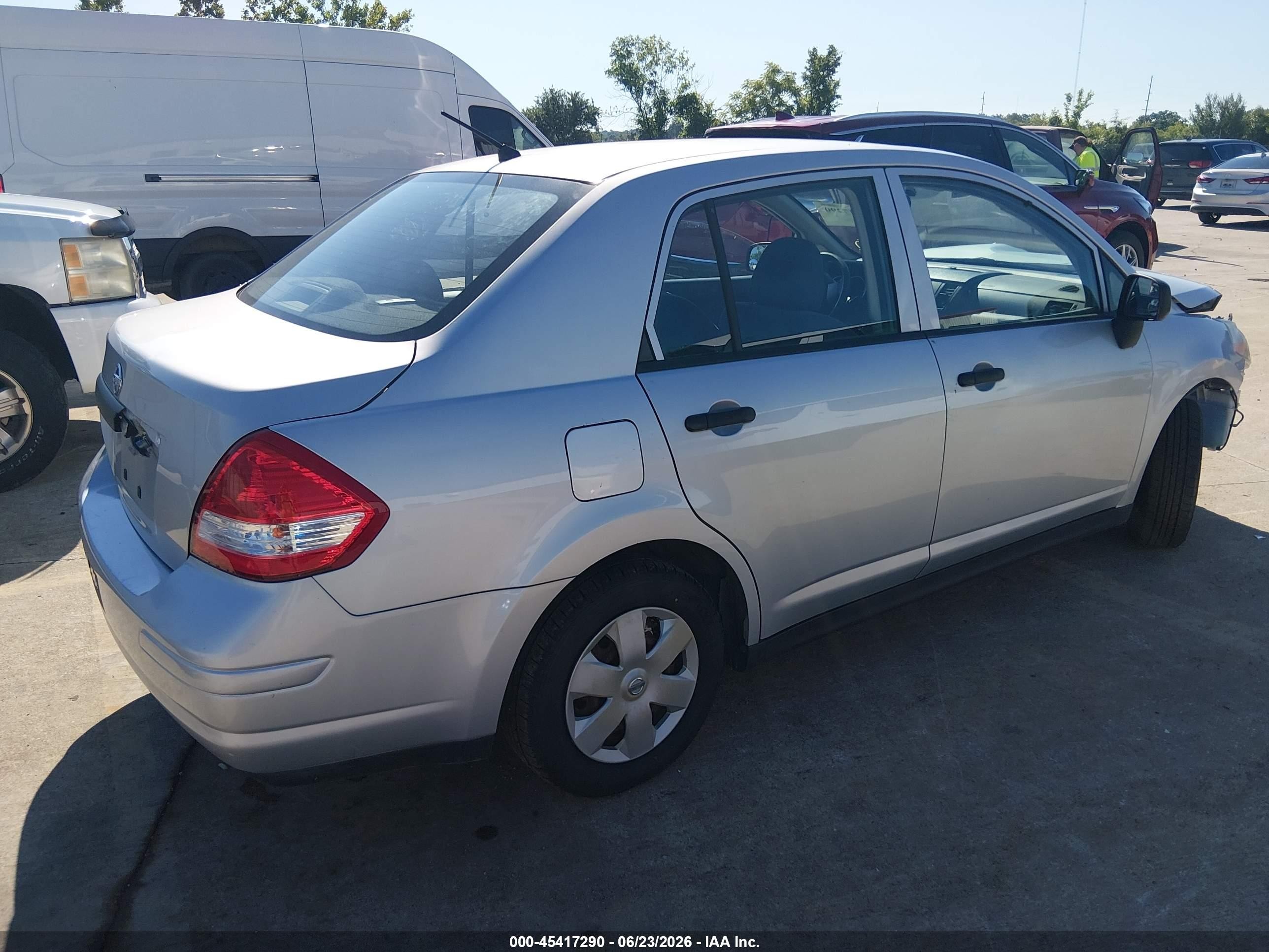 2011 Nissan Versa 1.6 Gray vin: 3N1CC1AP1BL435012