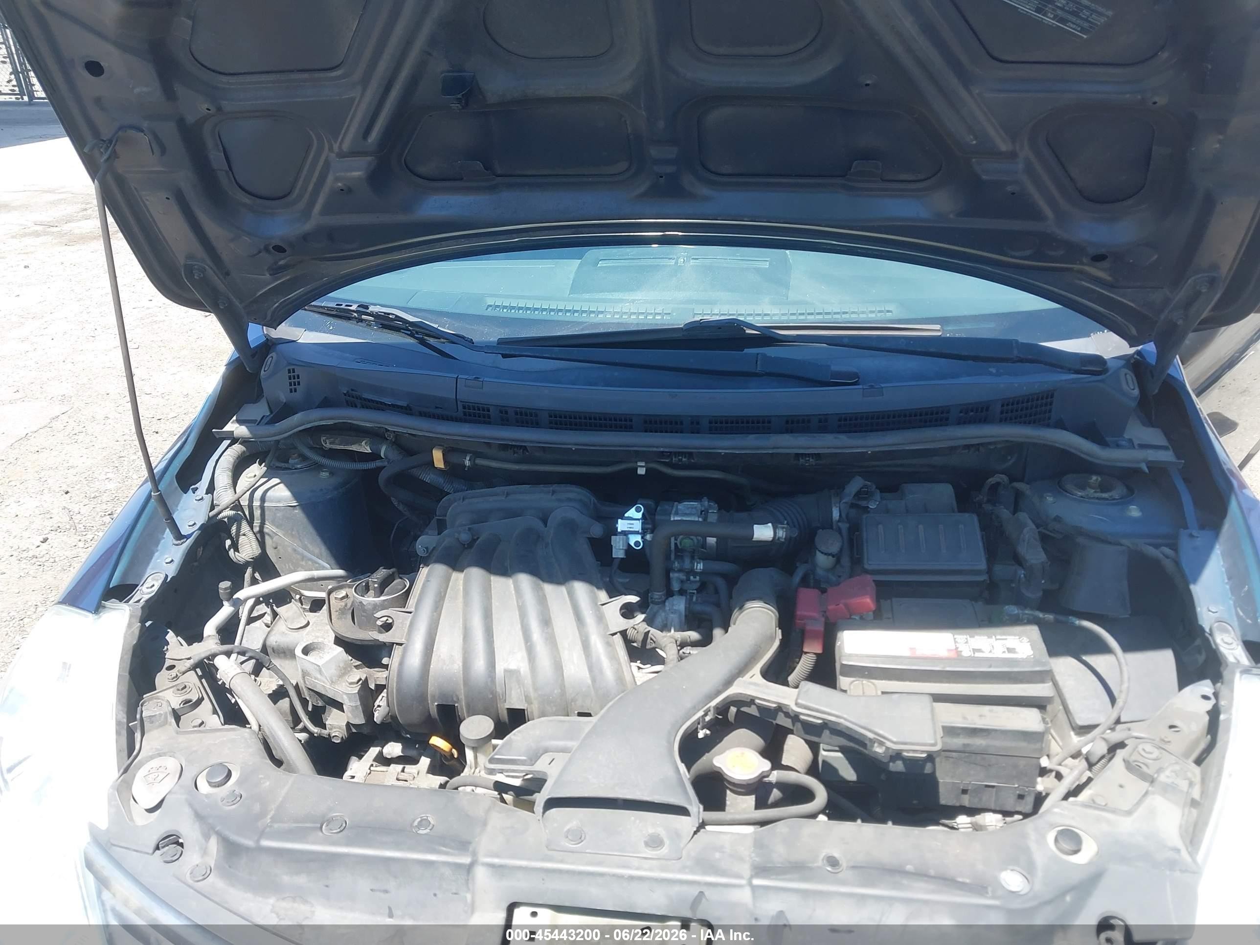 2011 Nissan Versa 1.6 Dark Blue vin: 3N1CC1AP3BL477956