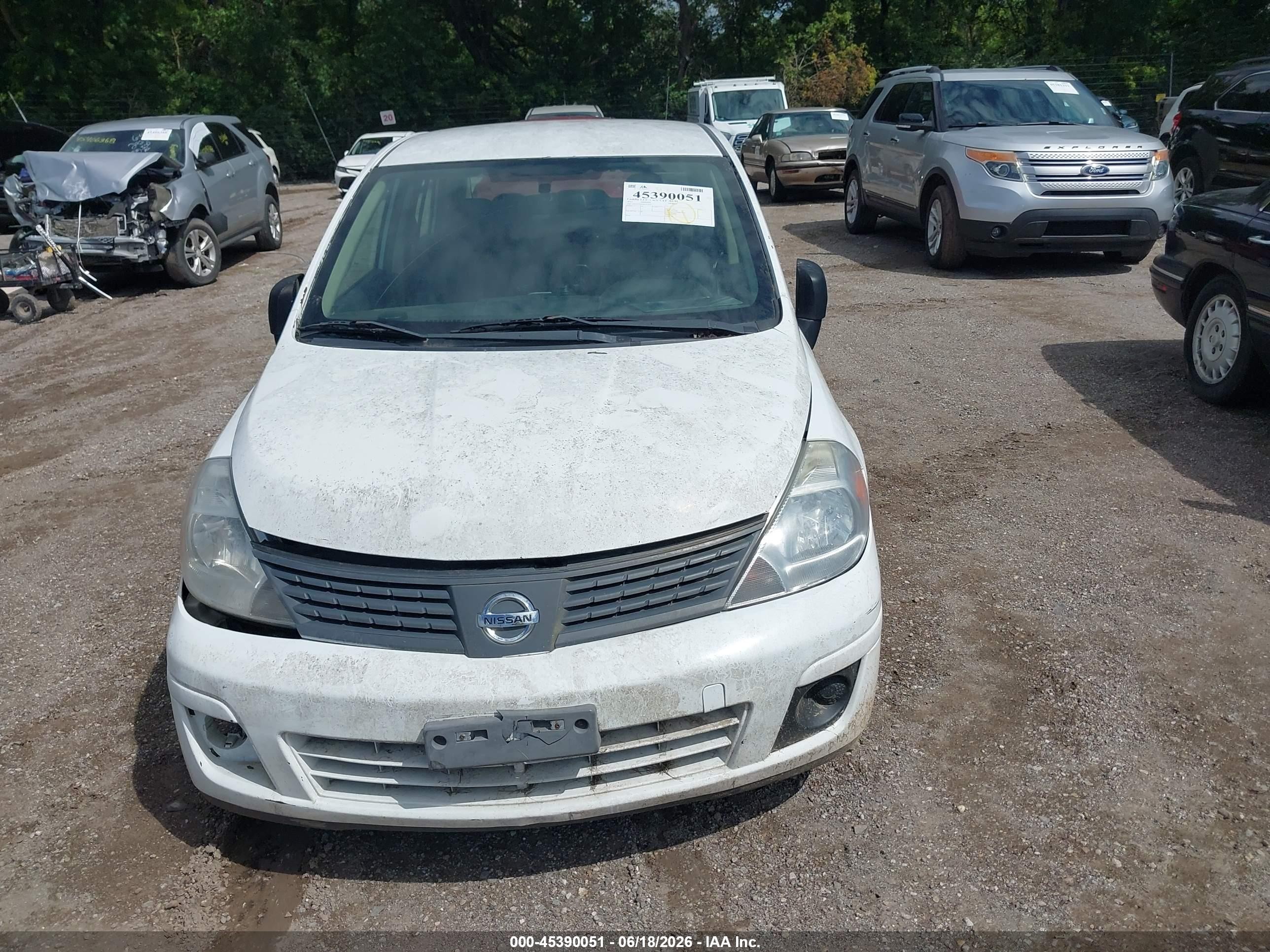 2011 Nissan Versa 1.6 White vin: 3N1CC1AP5BL412977