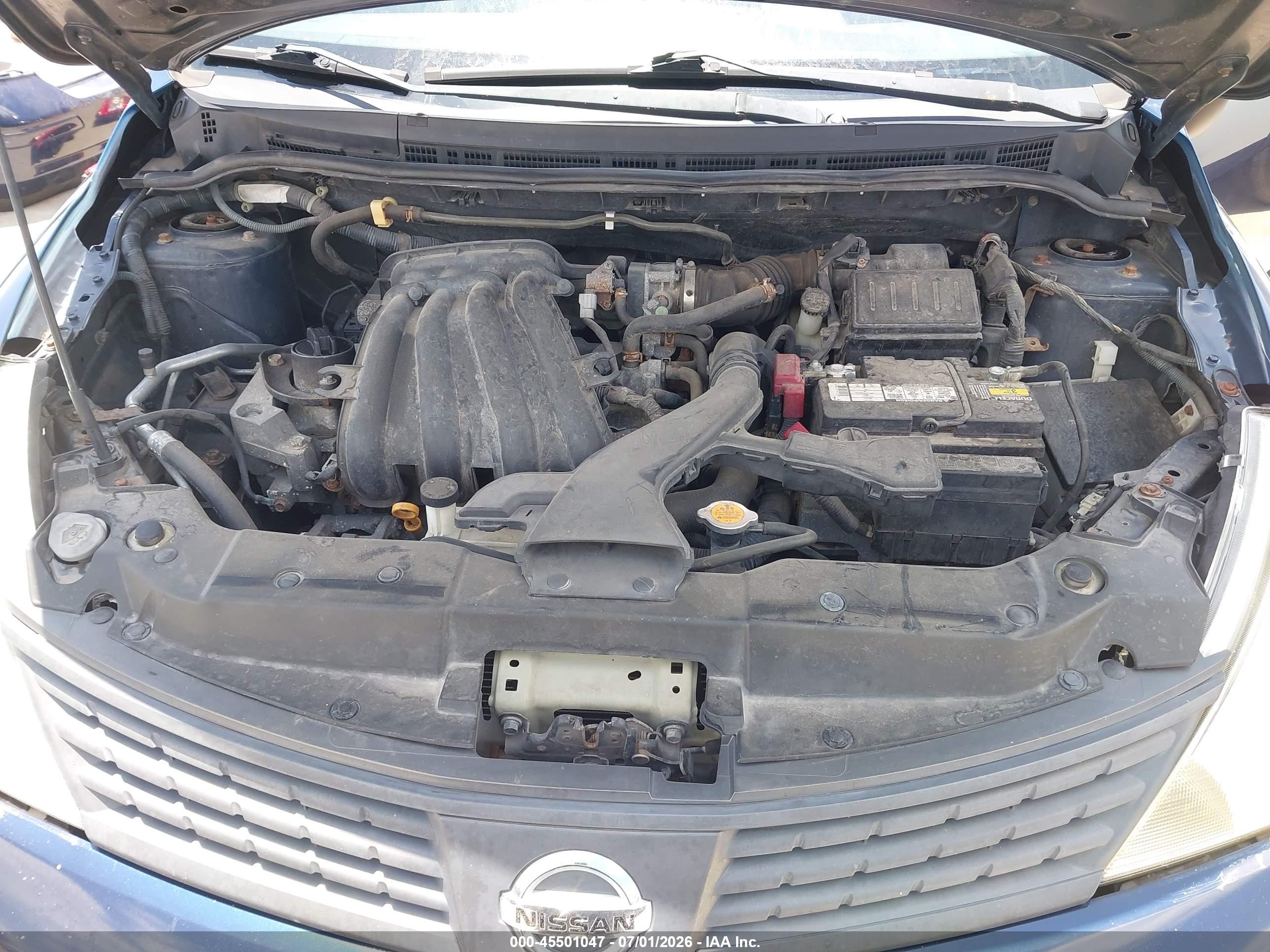 2011 Nissan Versa 1.6 Blue vin: 3N1CC1AP6BL432820