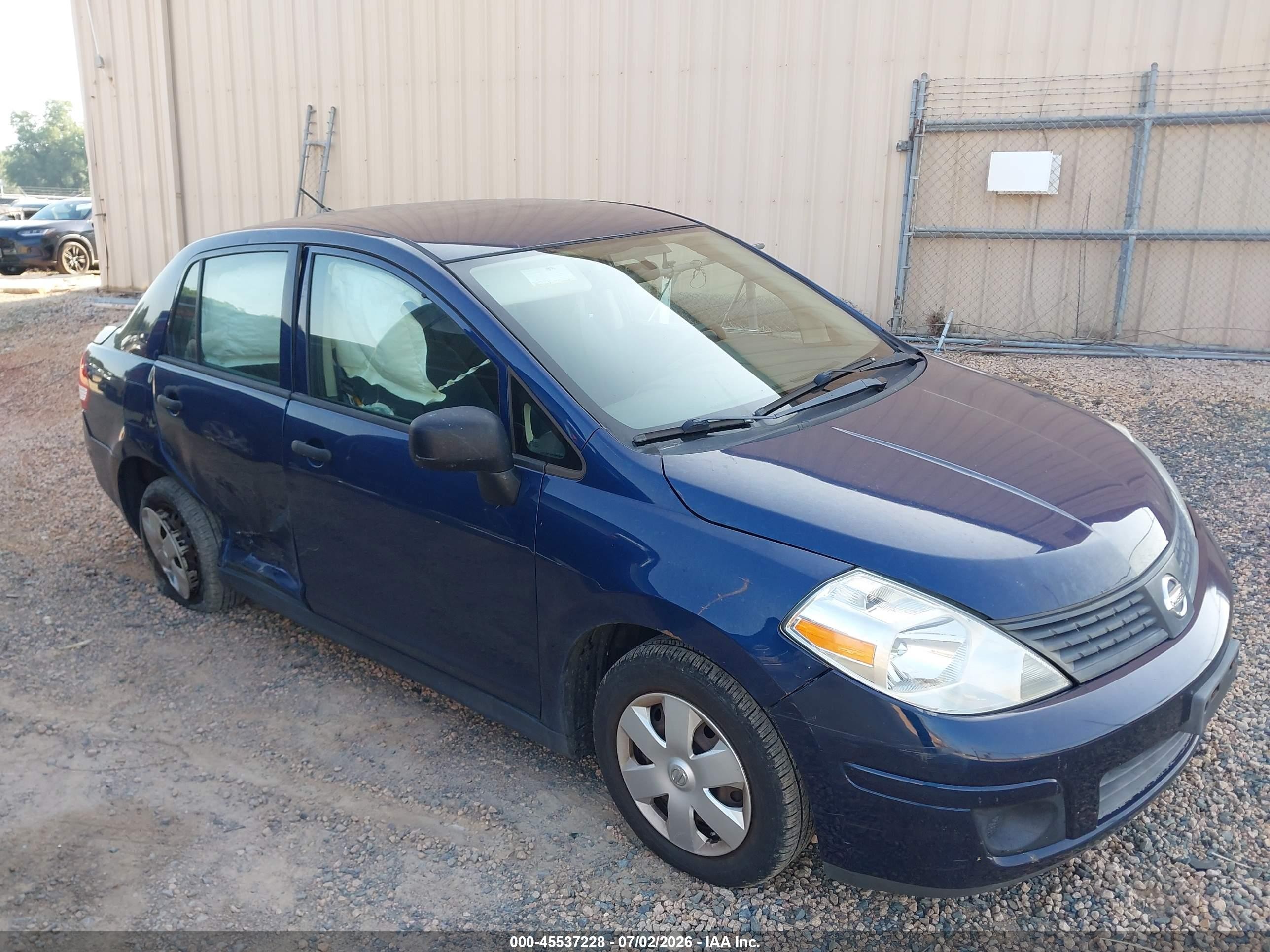 2010 Nissan Versa 1.6 Синий vin: 3N1CC1AP9AL379707